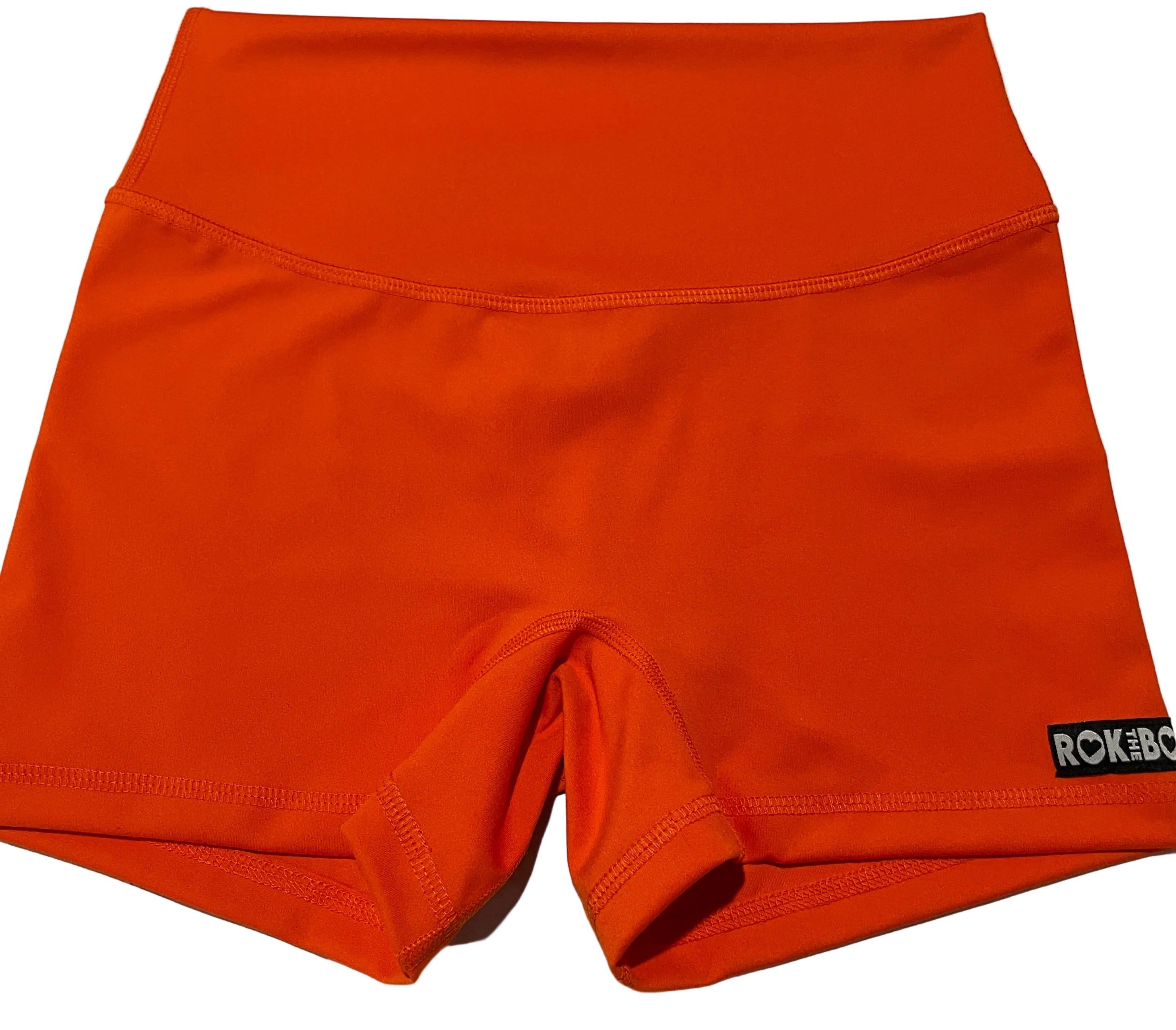 ORANGE LUXE V NFS Shorts No Pockets