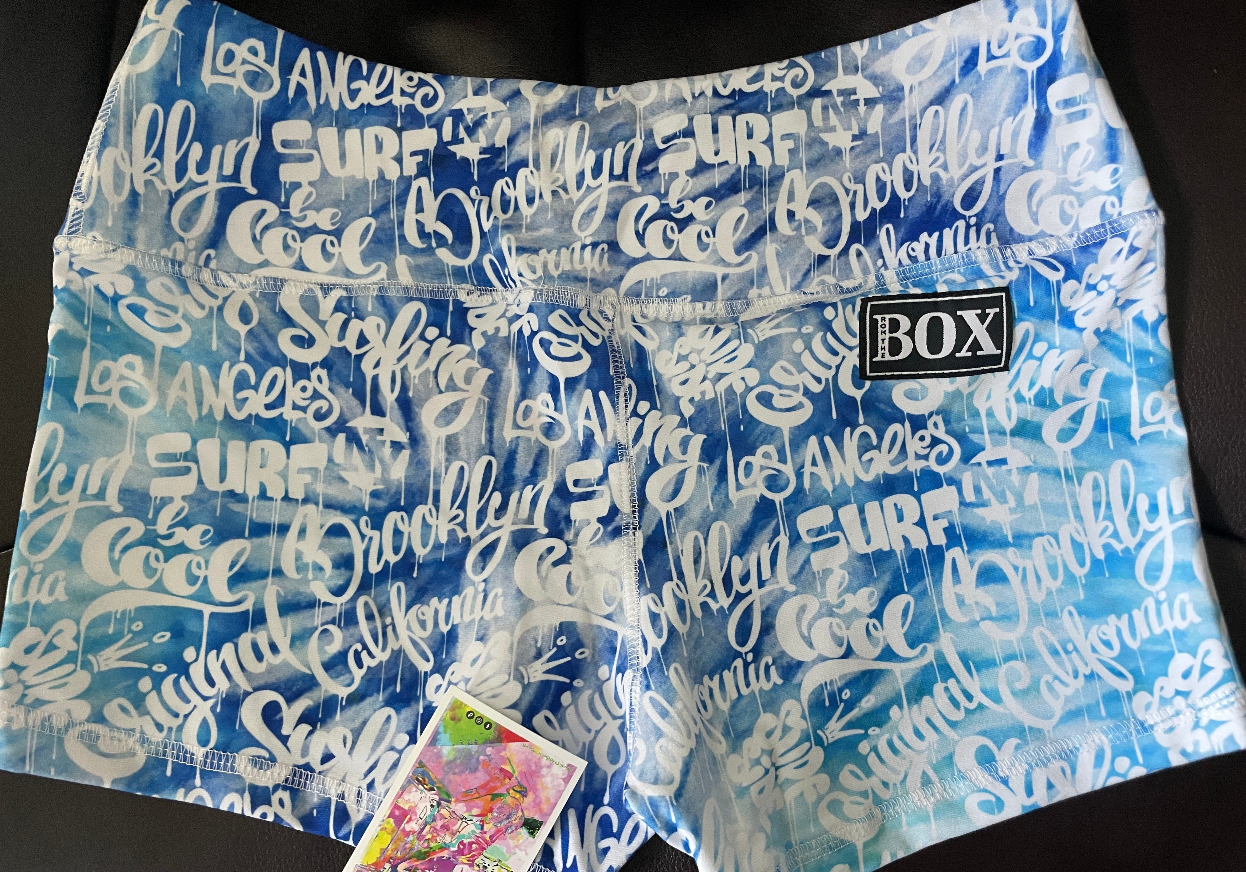 Surf Tagged Midrise Medium 2.5"inseam w/elastic in waistband- OG Fabric