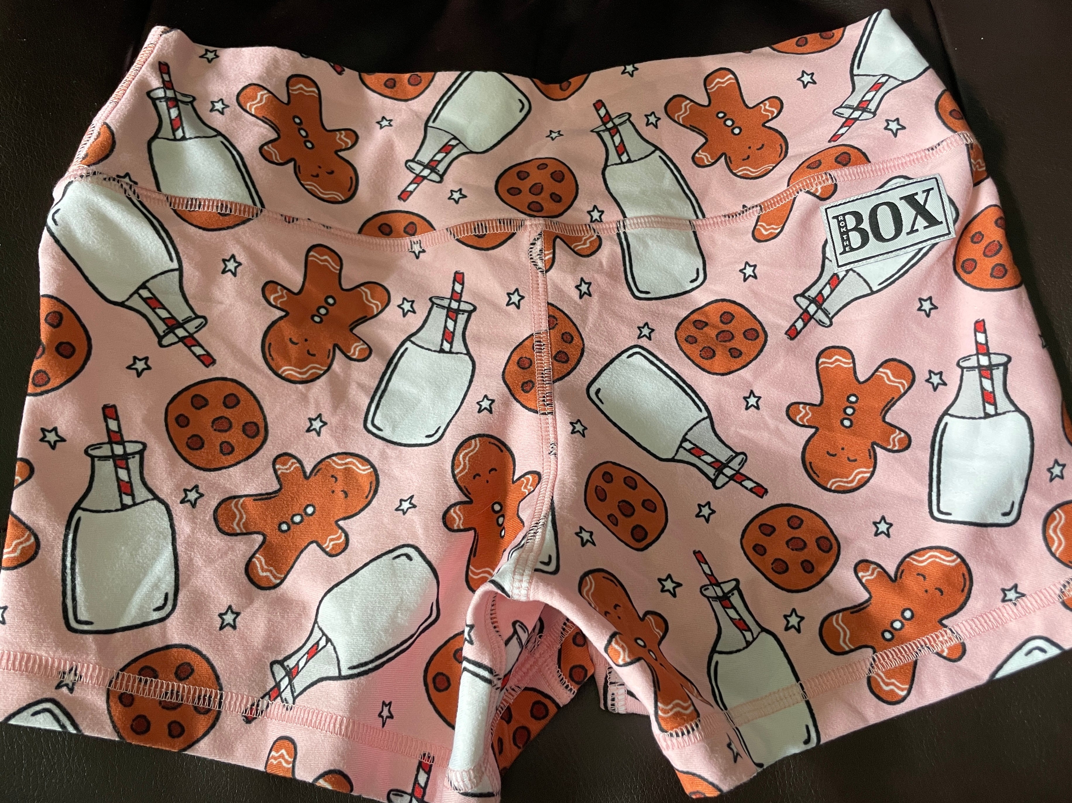 MILK N COOKIES Midrise MEDIUM 3"inseam Mid Waist - OG Fabric