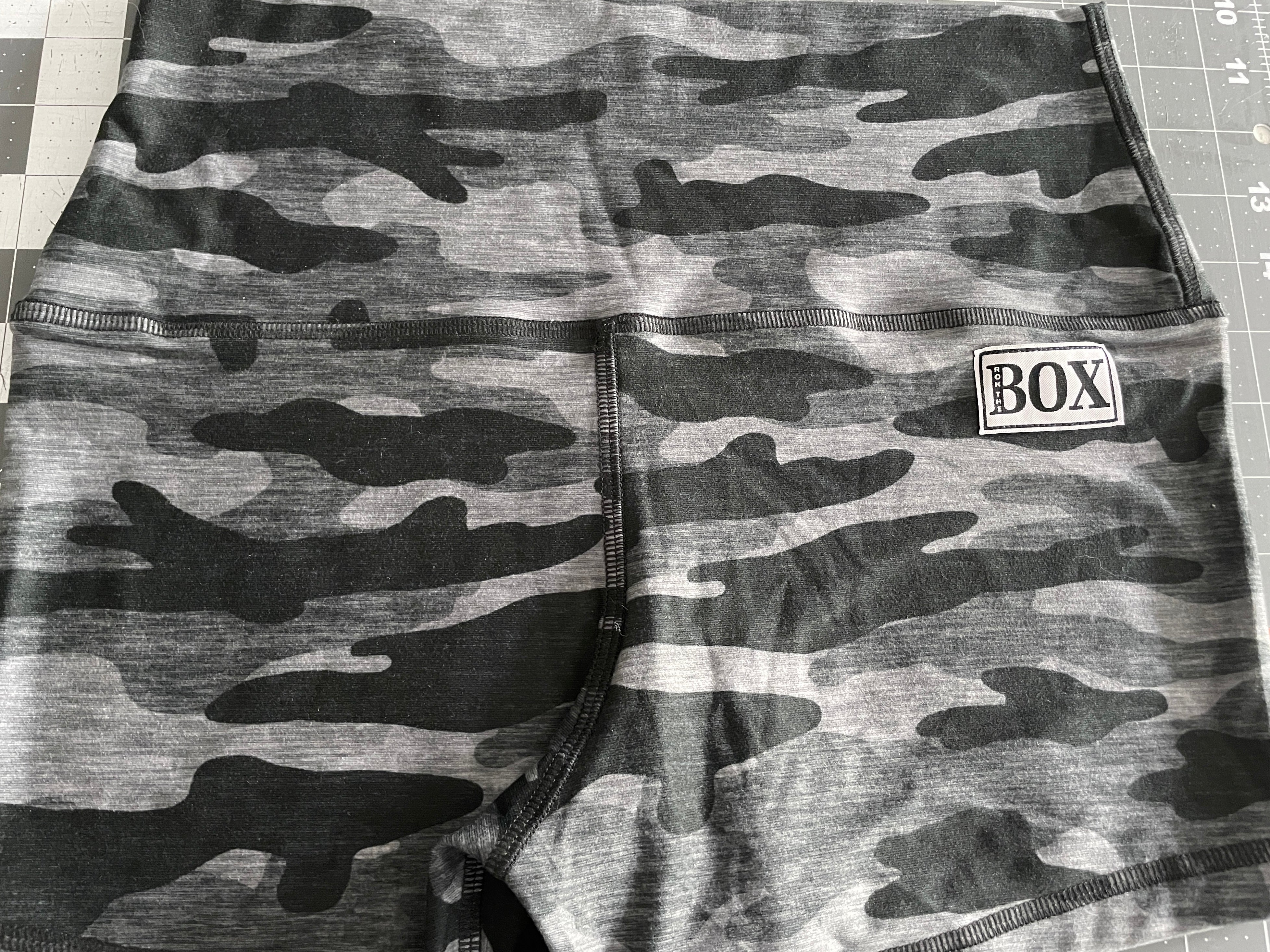 BLACK OPS CAMO 3"inseam MEDIUM HIGH WAIST - OG Fabric