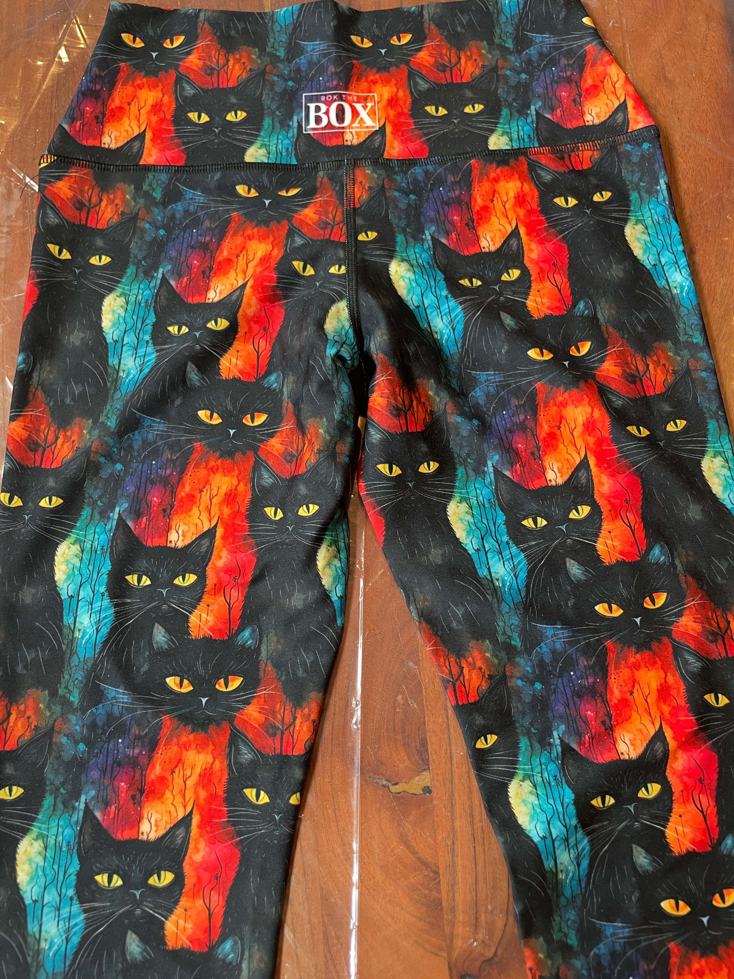 ALLEY CATS LOW RISE ROK Legging SMALL 28" Inseam - HYBRID Fabric