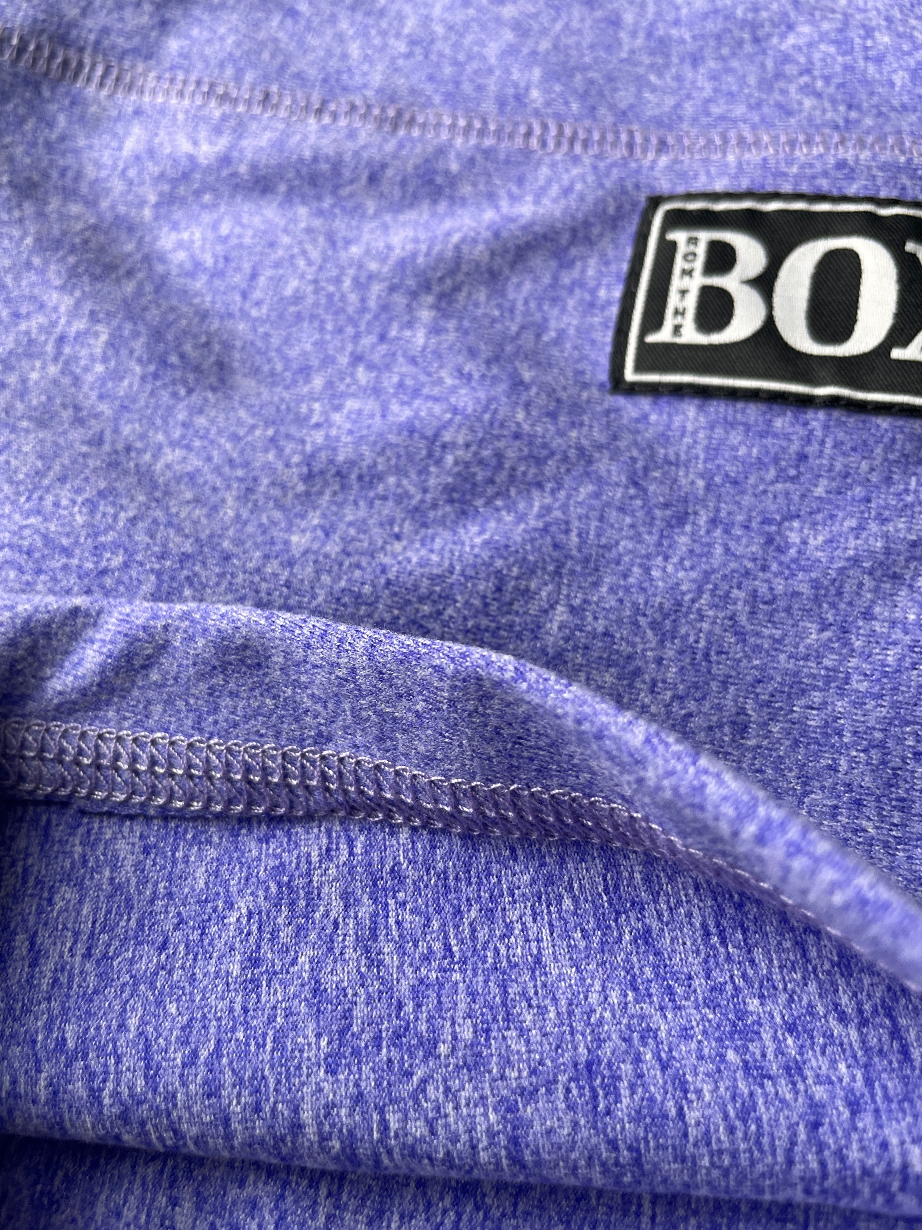 LILAC HEATHER MIDRISE 2.5"inseam MEDIUM- OG FabriC