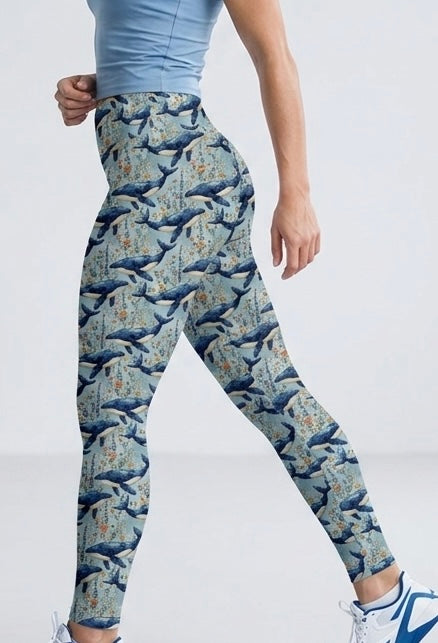 Field of Whales ROK Leggings With Pockets