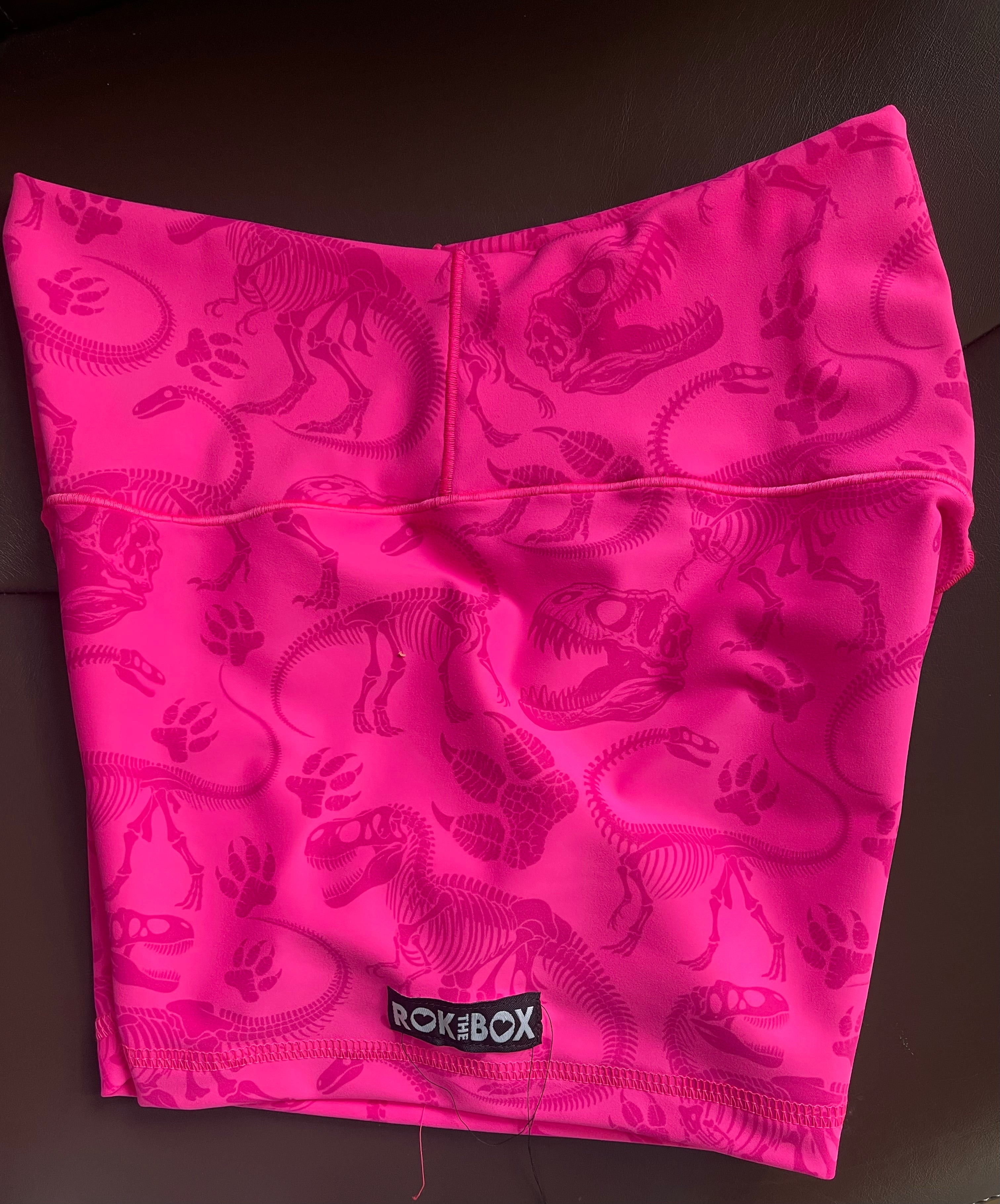 Pink fossil 4.5 " Large Hybrid Shorts With Pockets