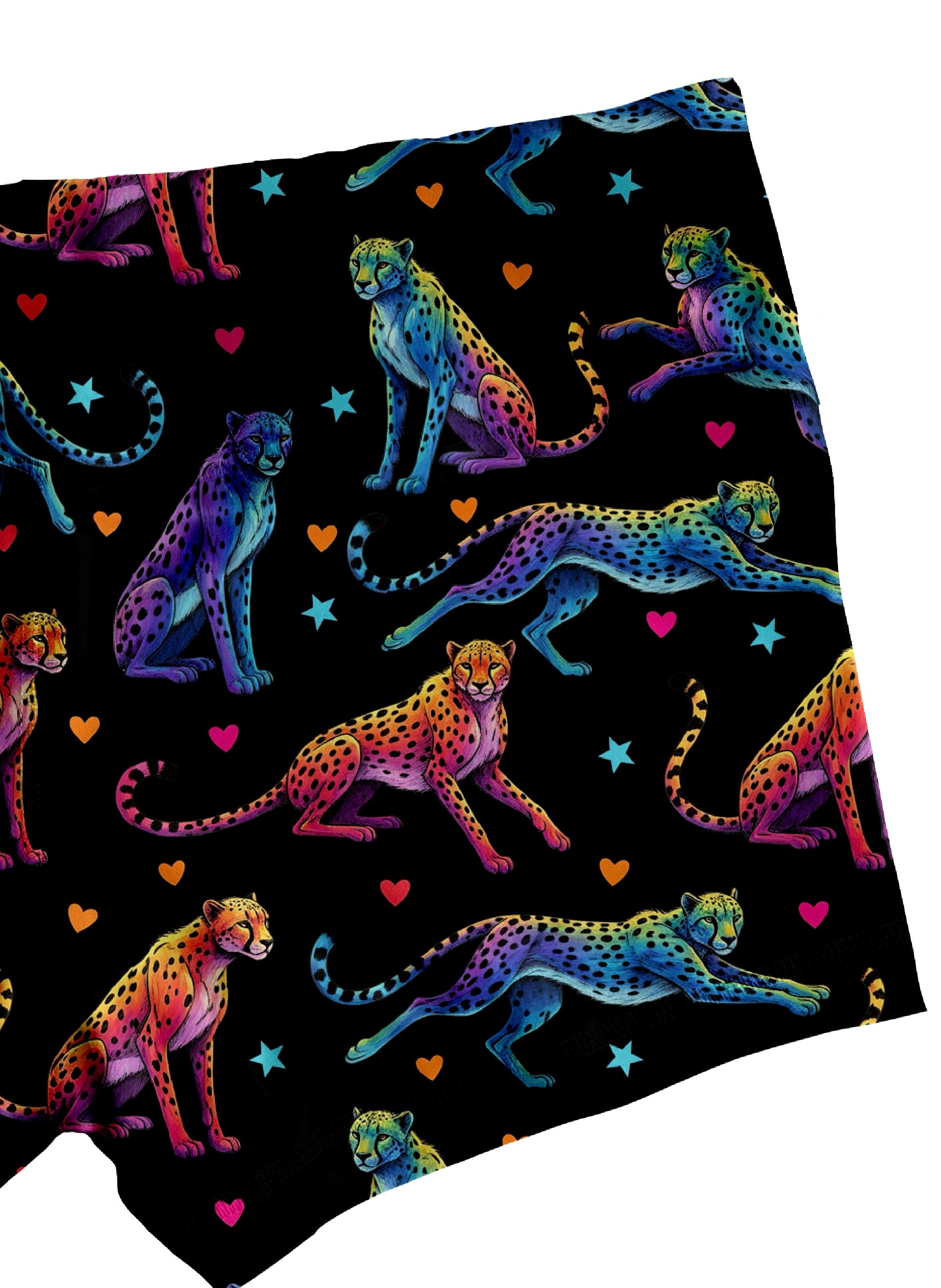 Rainbow Cheetahs V NFS Shorts No Pockets