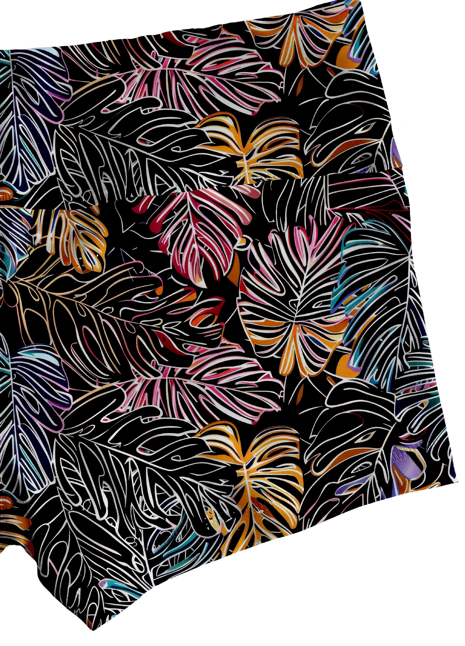 Palm Leaf Hero Leggings With Pockets