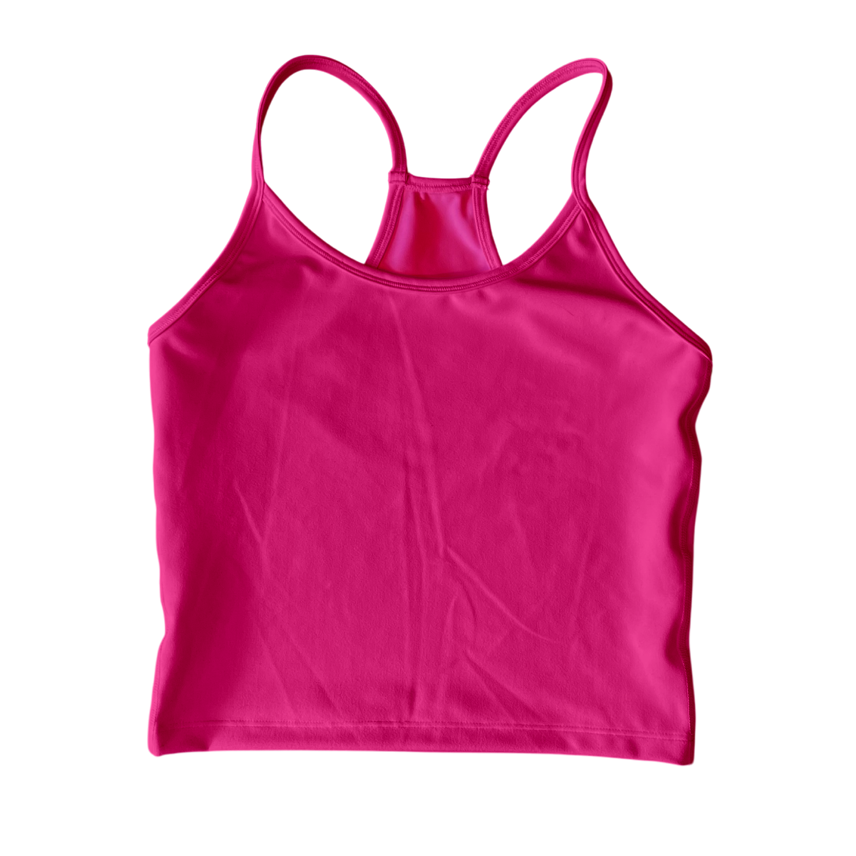 Hot Pink Solid Flex ROK Tank