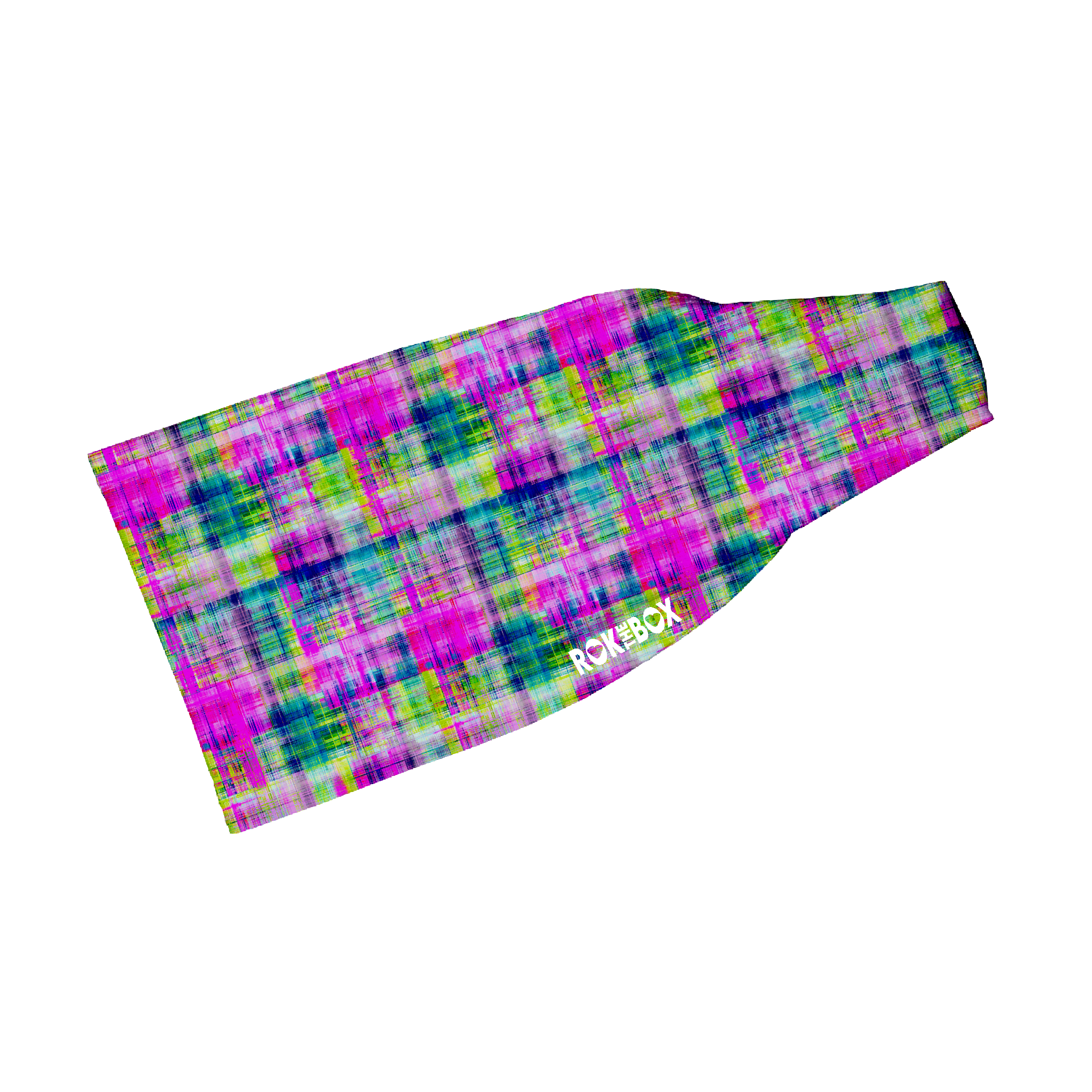 Summer Plaid 4” Headband