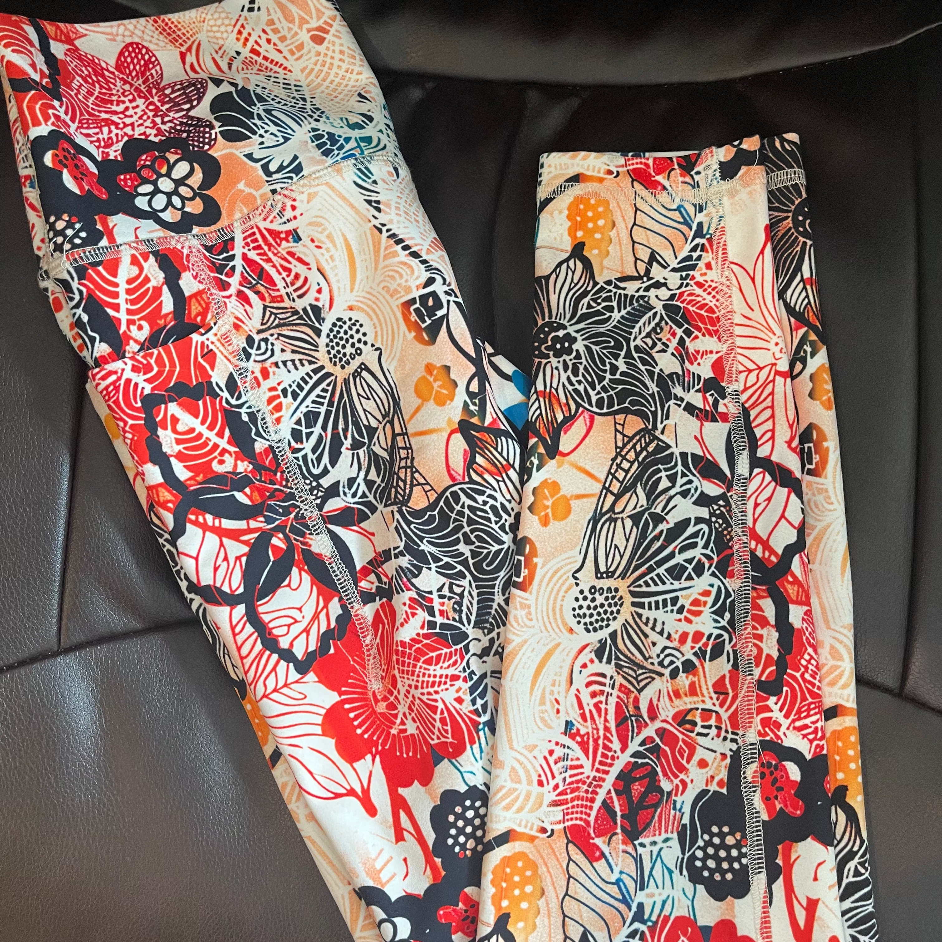 0168- ROK Legging Medium 25" Inseam w/ pocket- Hybrid Fabric
