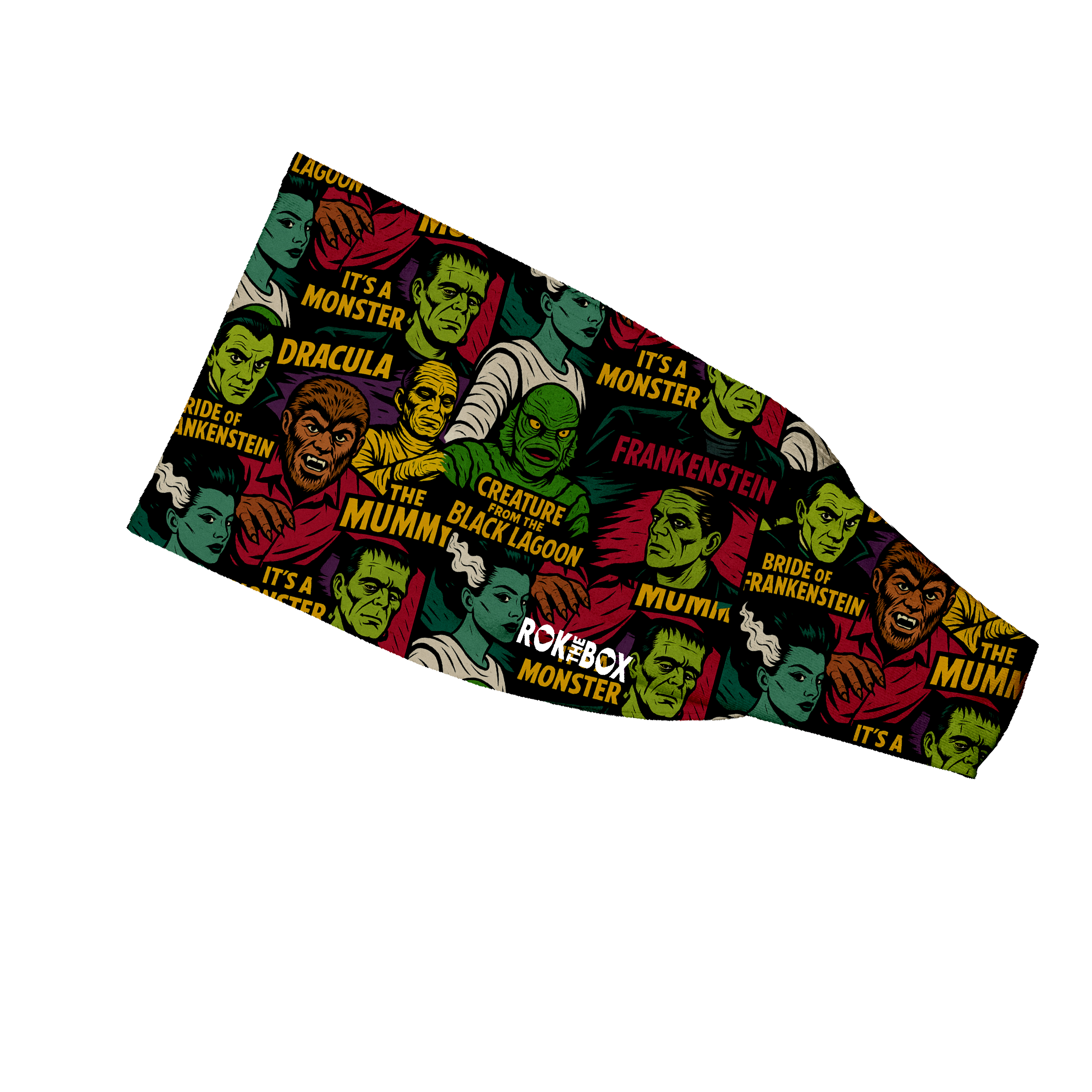Vintage Monsters 4” Headband