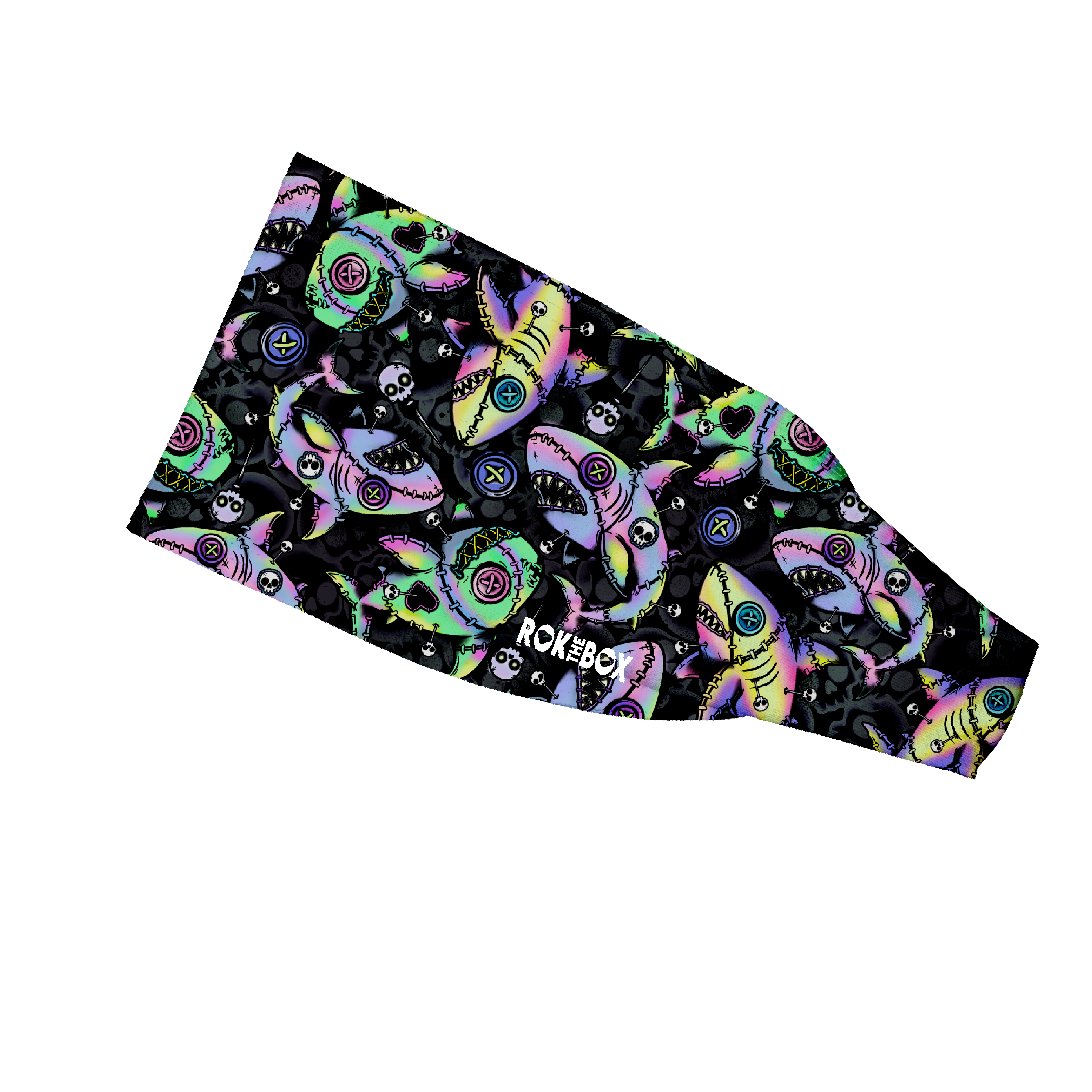 Shark Pins 4” Headband
