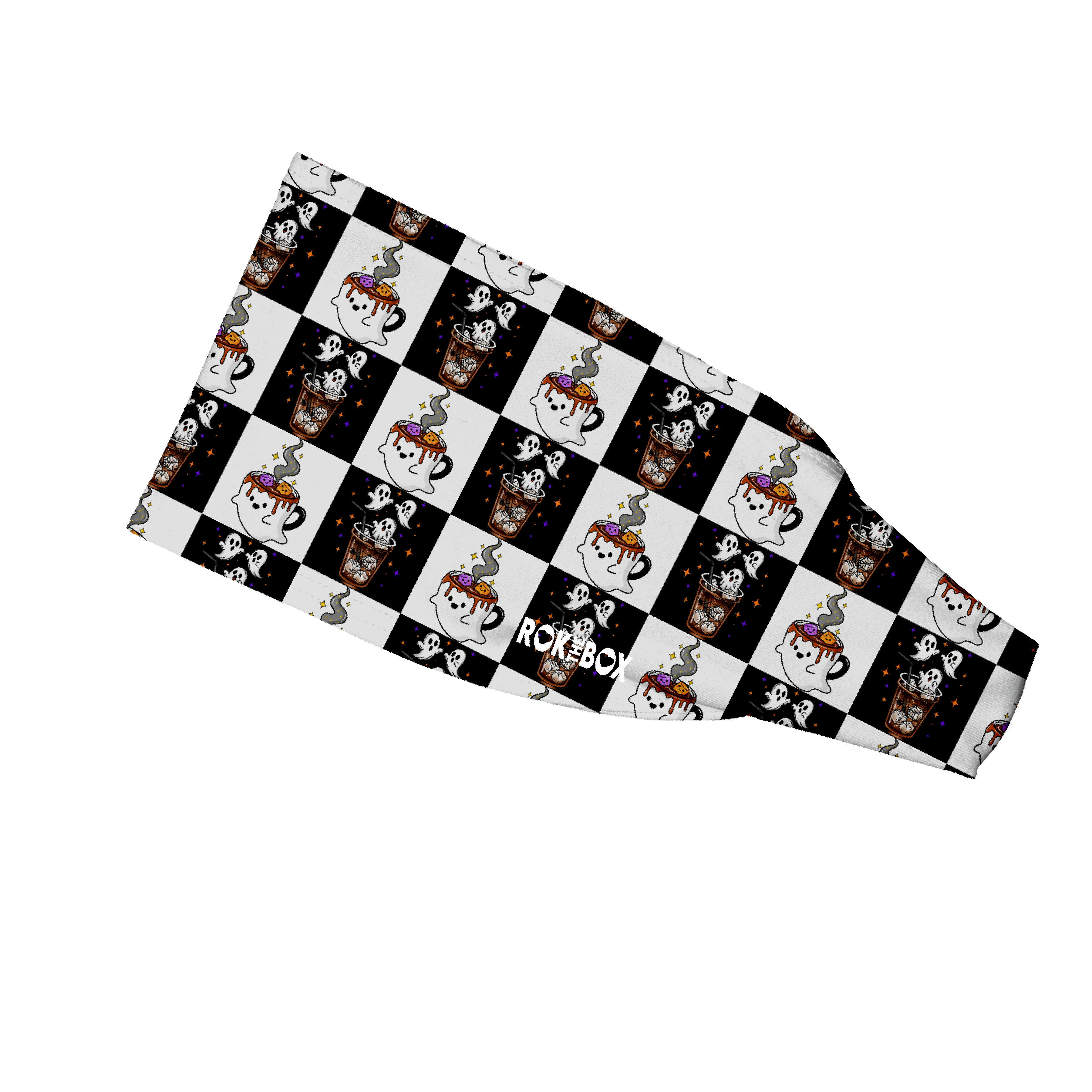 Ghostly Coffee 4” Headband