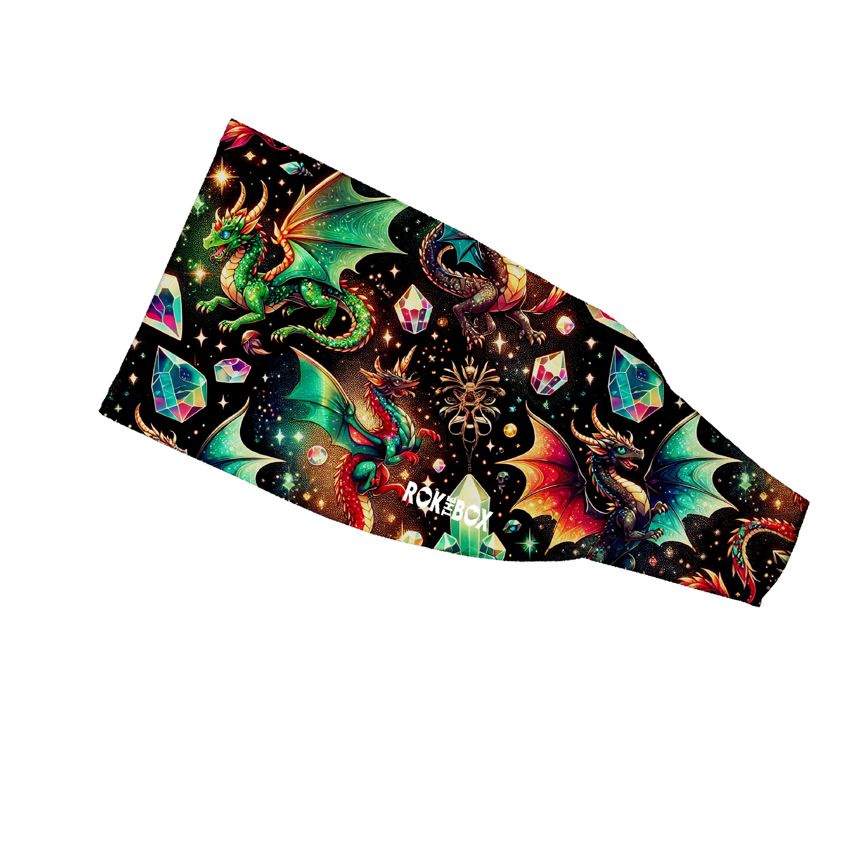 Crystal Dragons 4” Headband
