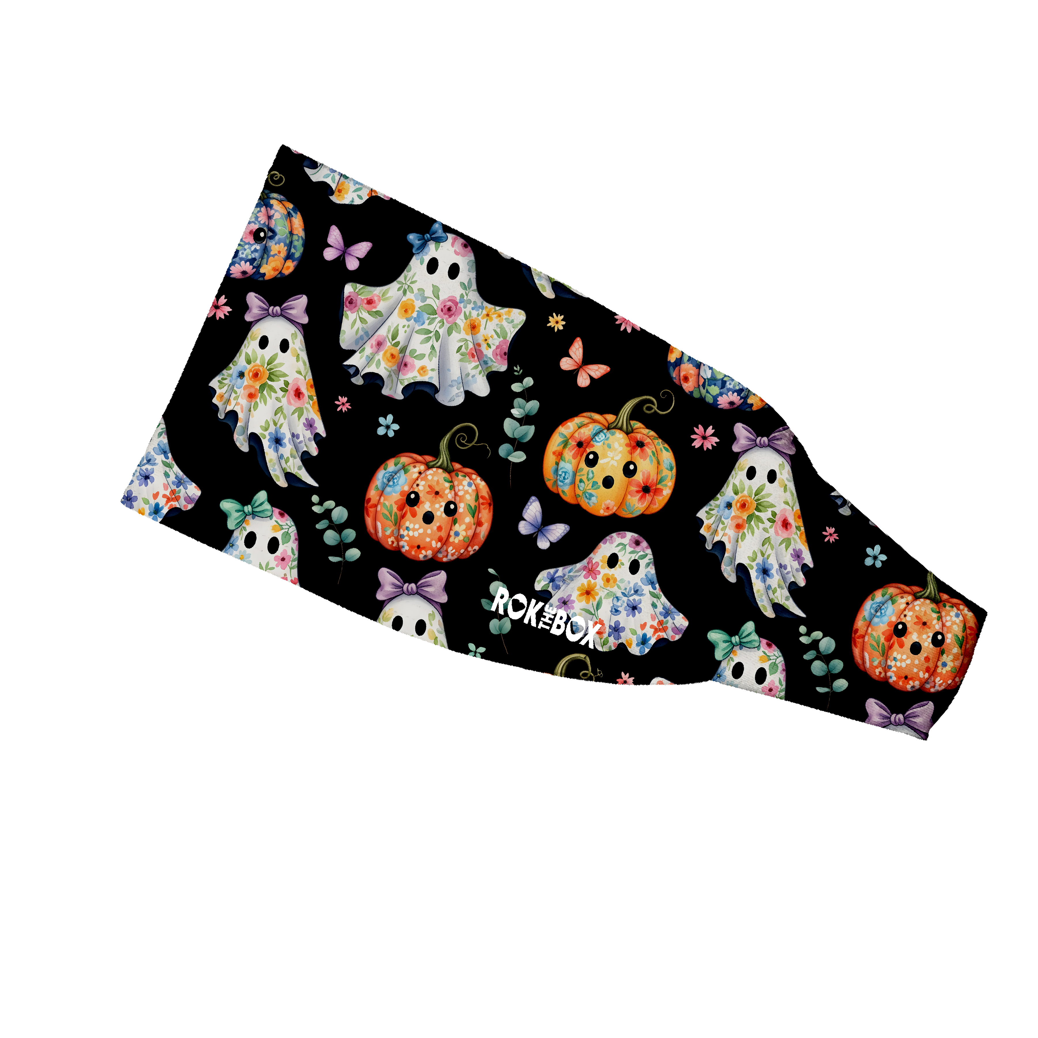 Floral Ghost 4” Headband