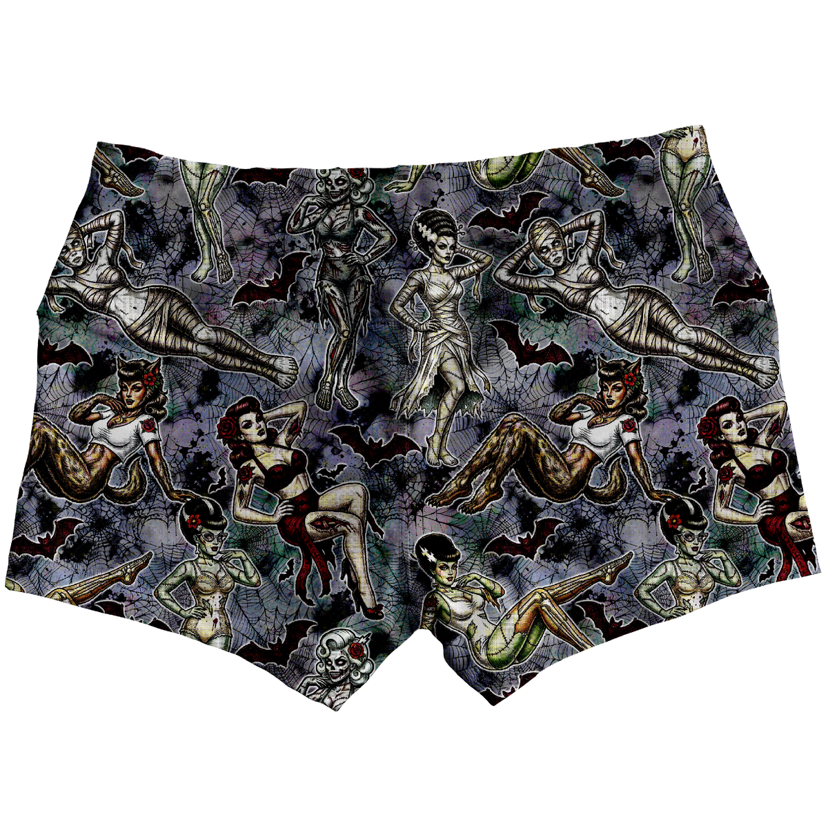 Pinup Ghouls Yogi Short