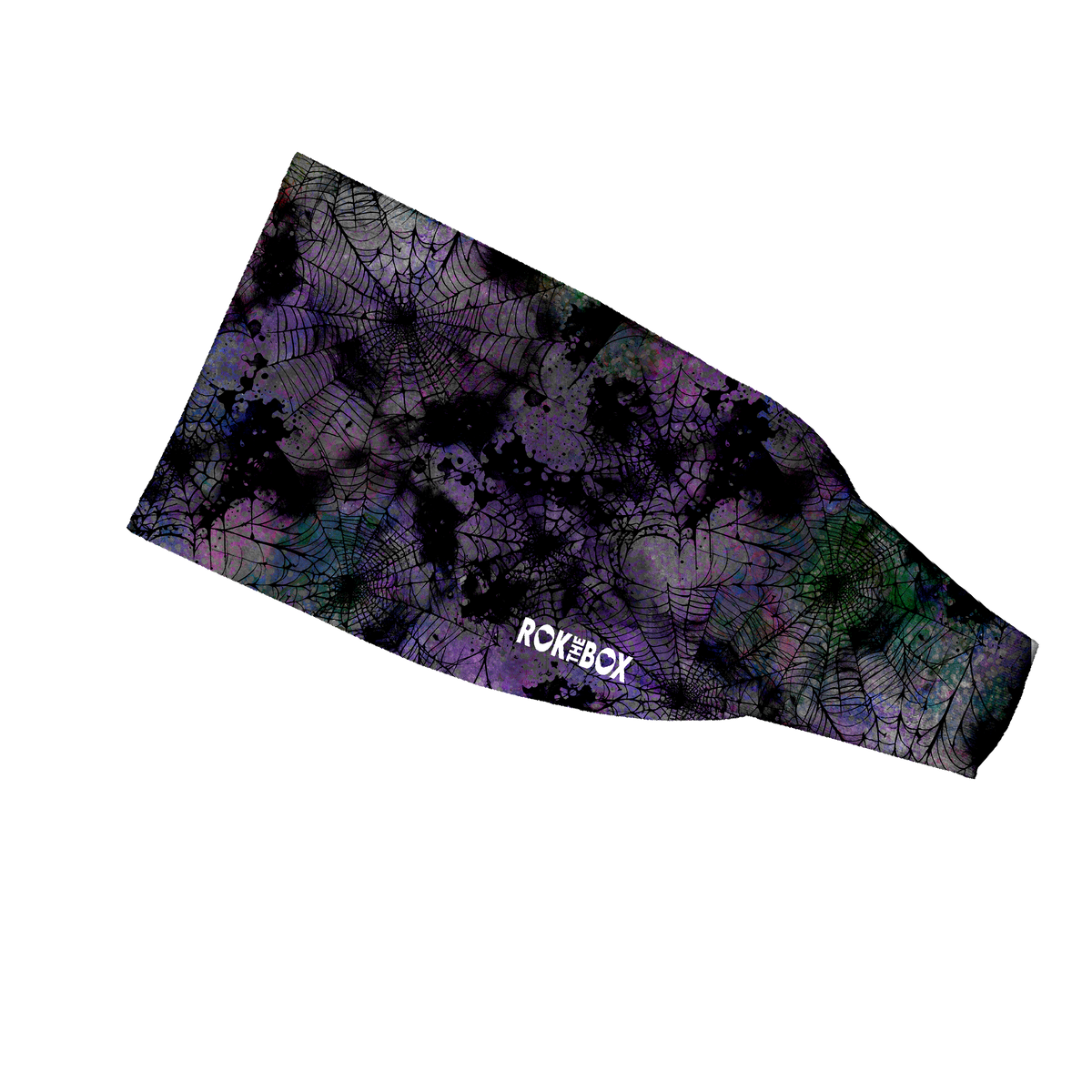 Dark Mauve Webs 4” Headband