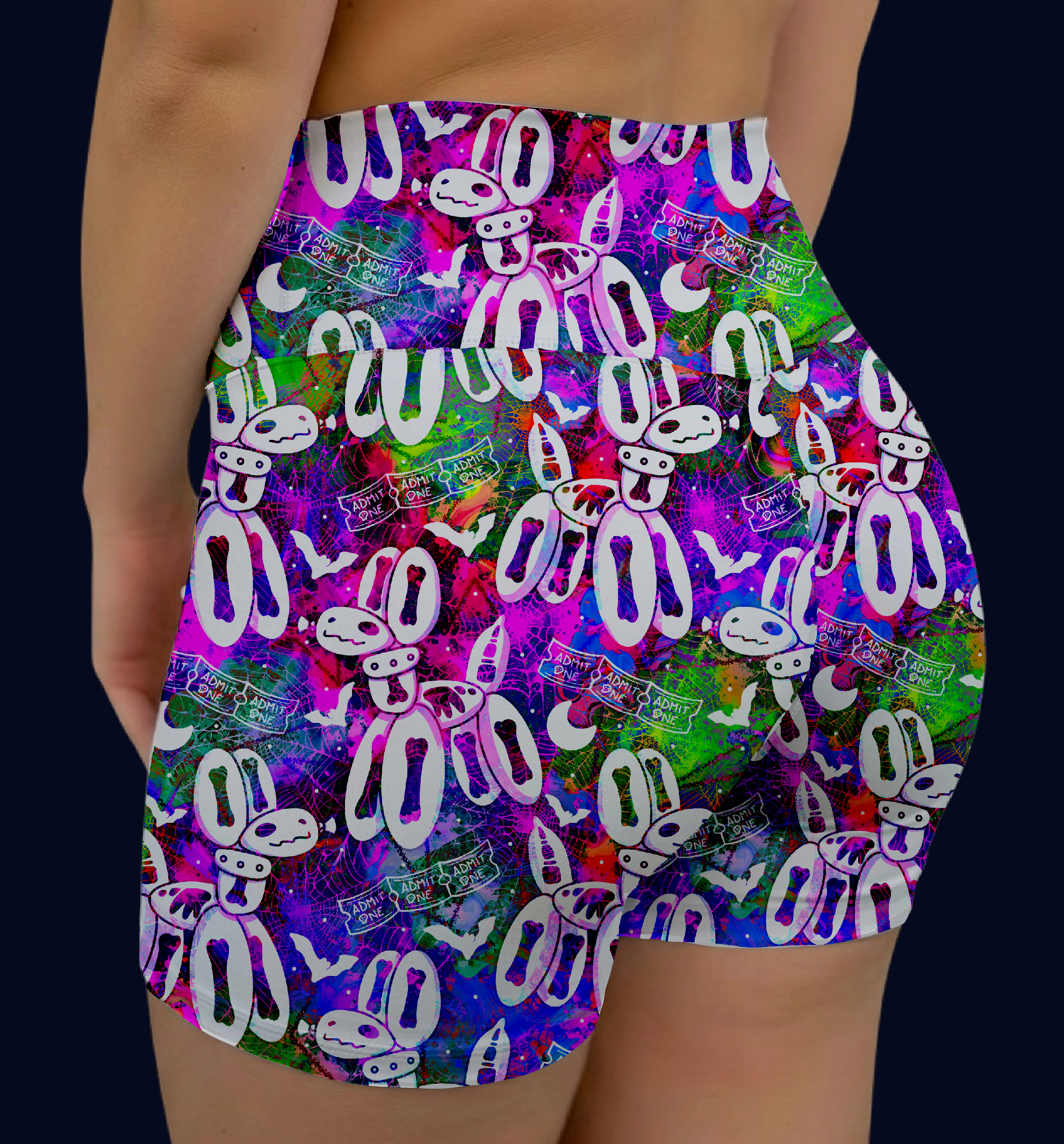Balloon Dog Rainbow Hybrid Shorts With Pockets