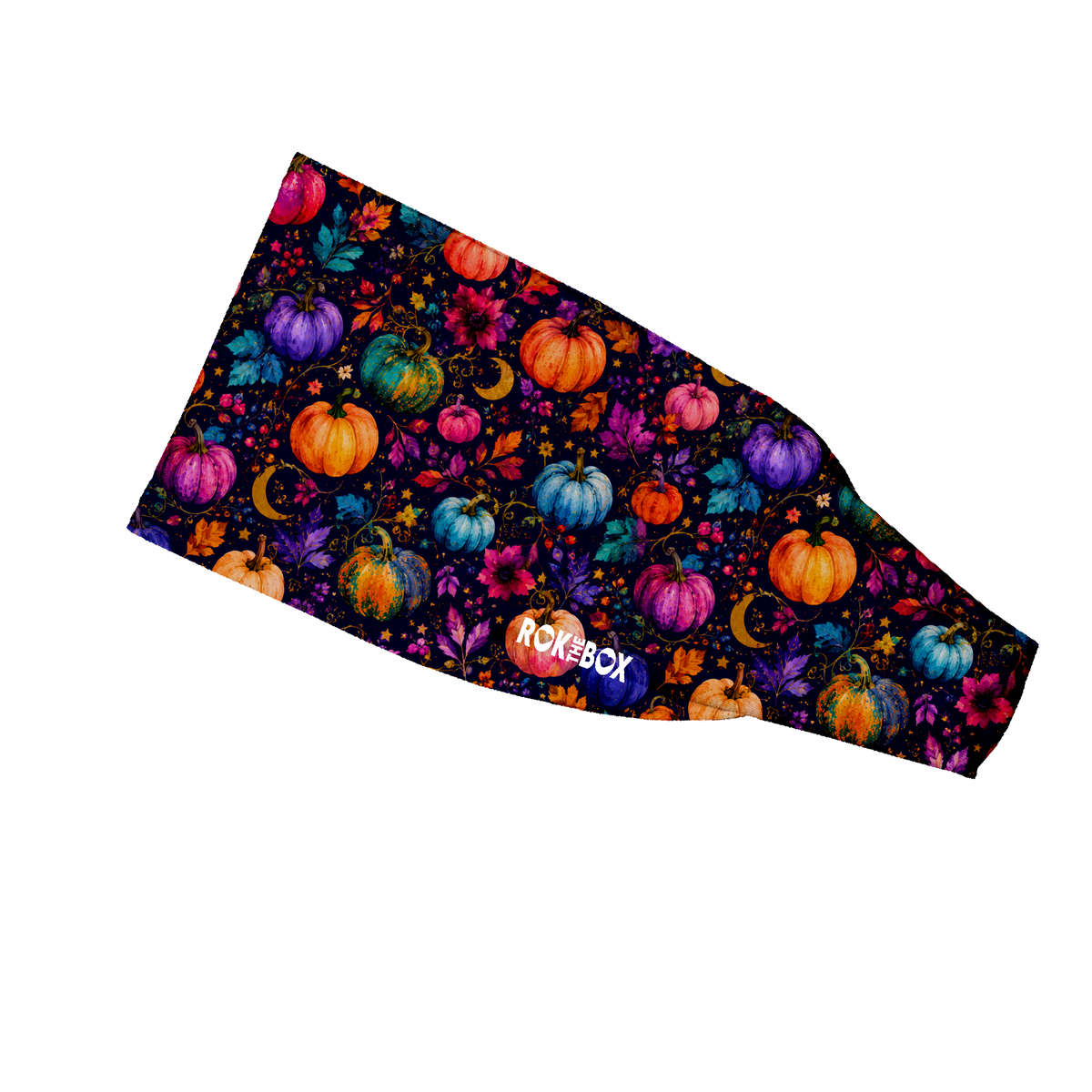 Blooming Pumpkins 4” Headband