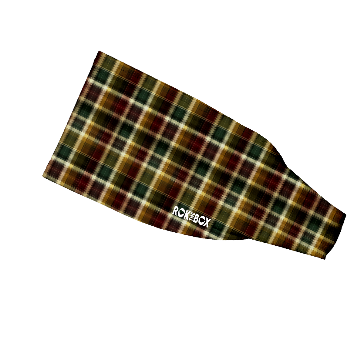 Rusty Plaid 4” Headband