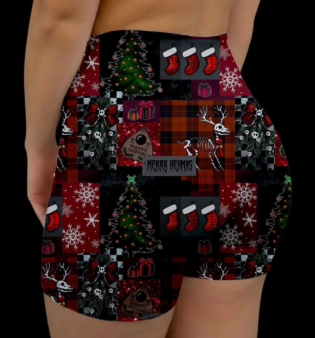 Merry Hexmas VNFS Shorts No Pockets