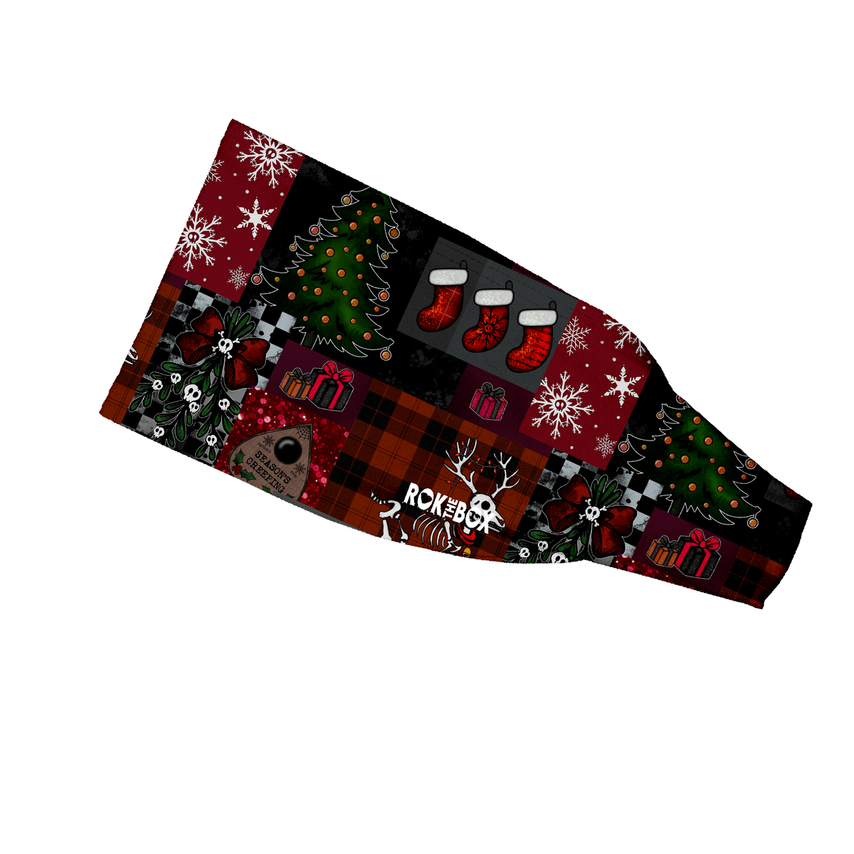 Merry Hexmas 4” Headband