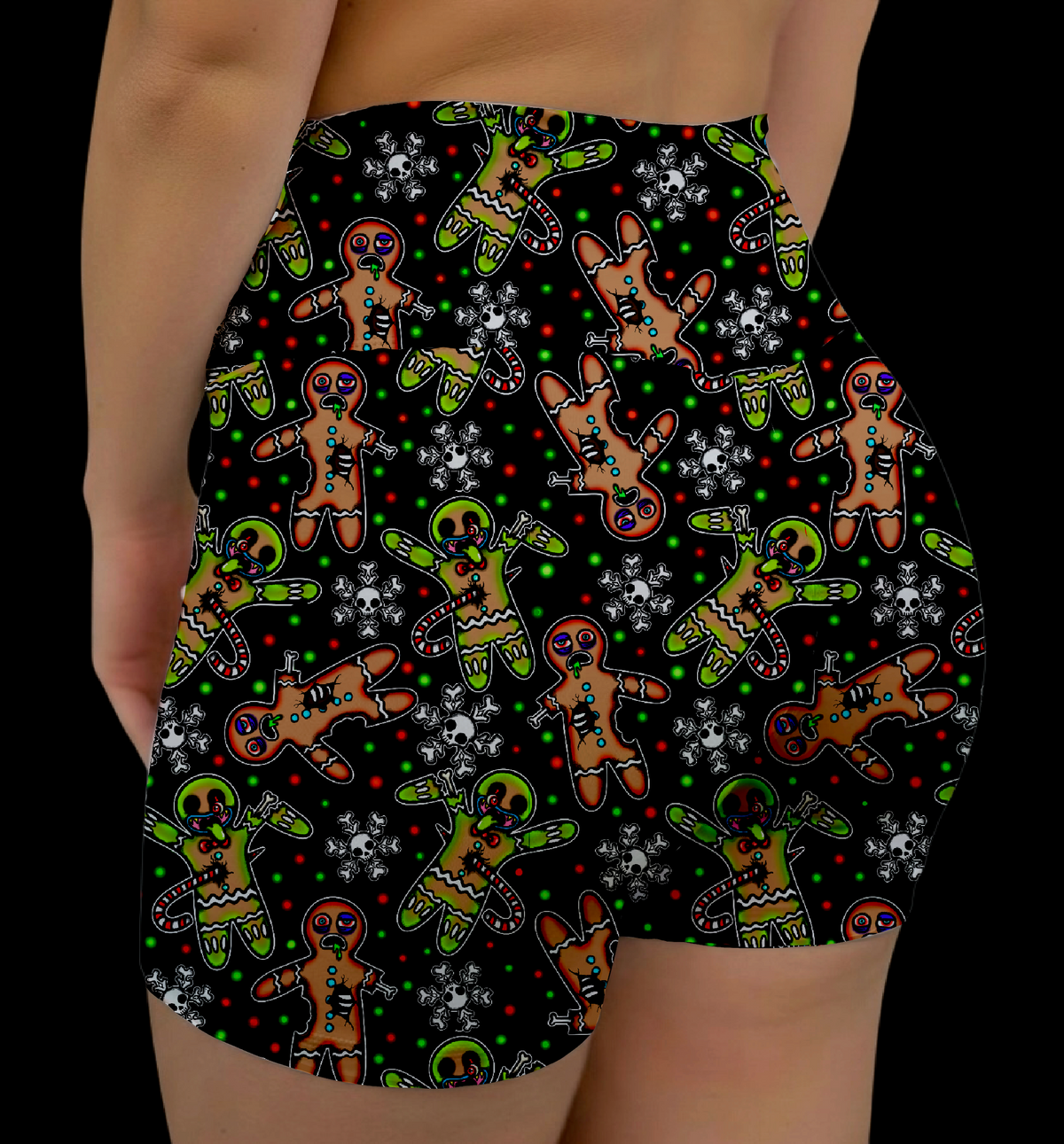 Ginger Dead Hybrid Shorts With Pockets