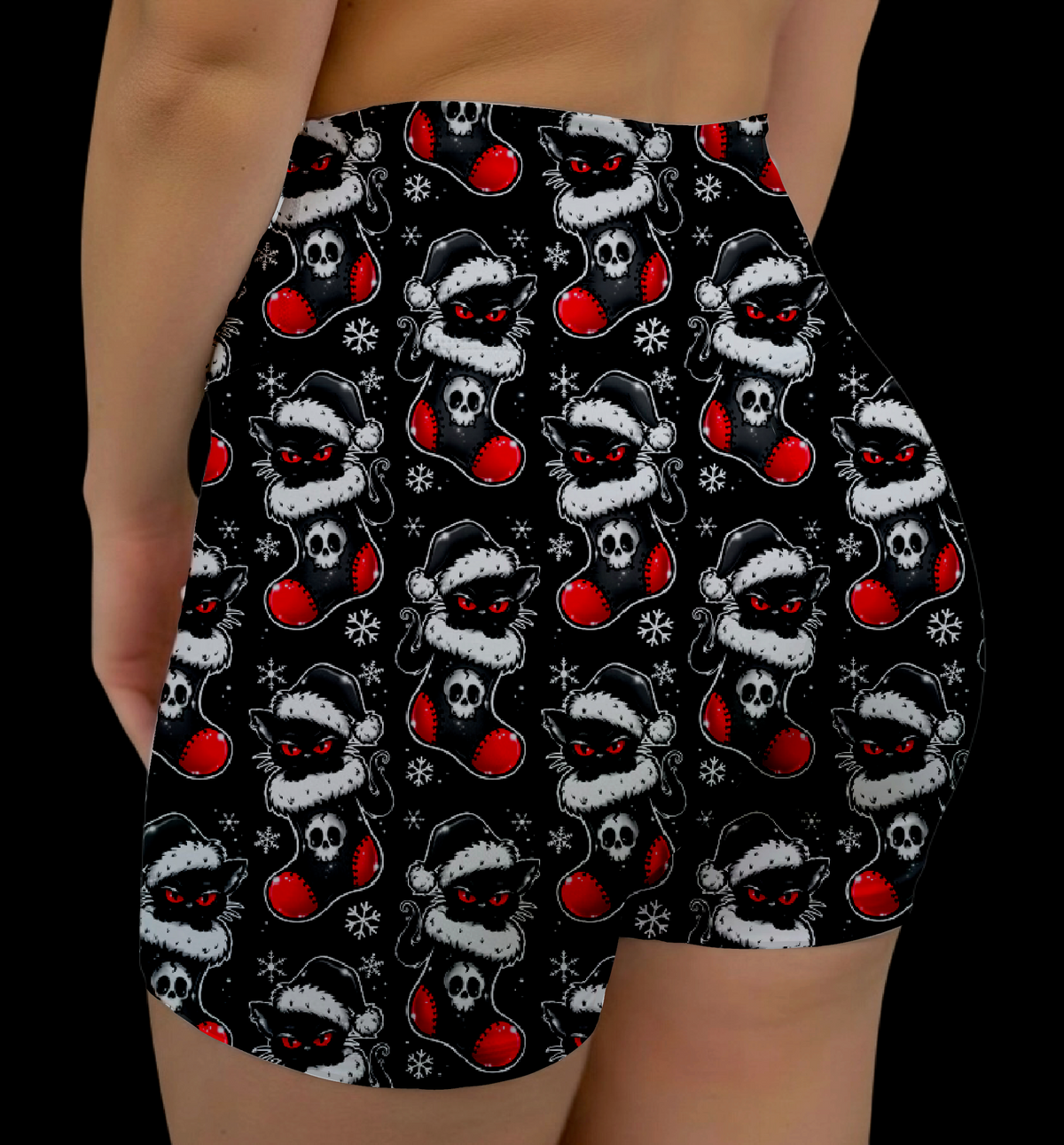 Catmas Stockings VNFS Shorts With Pockets