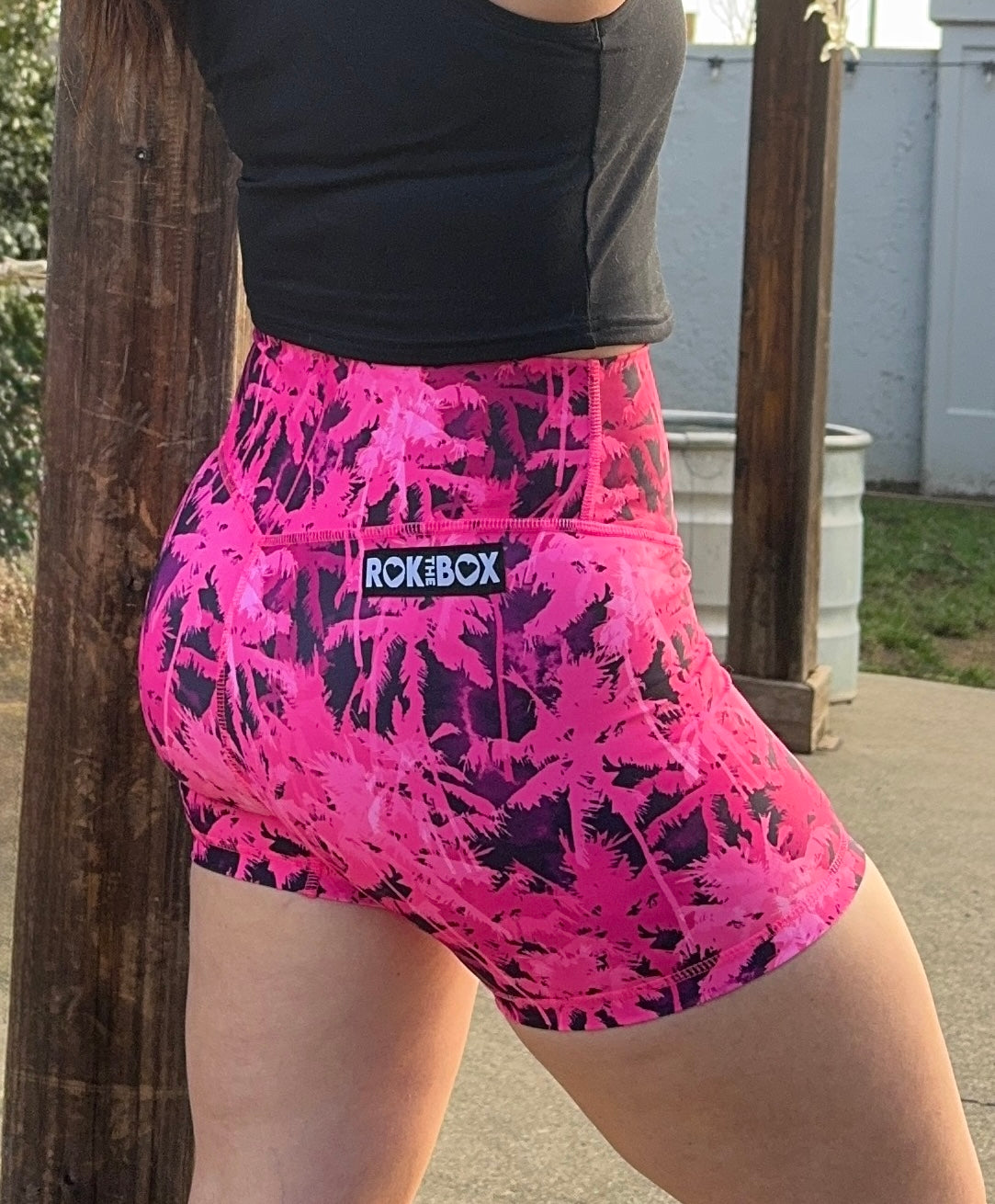 Hot Palms Regular Hybrid Shorts No Pockets