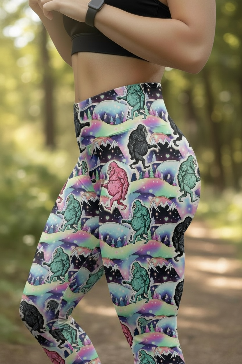 Sassy Squatch Hero Leggings No Pockets