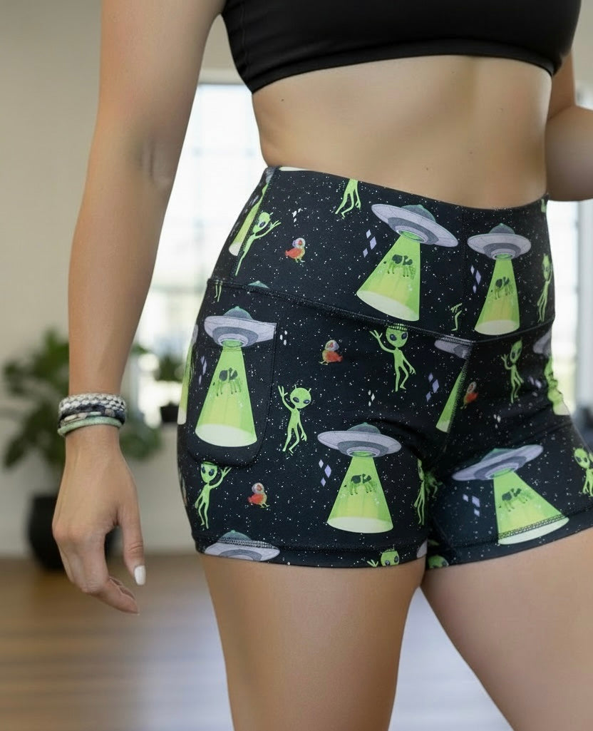 Alien Hybrid Shorts No Pockets