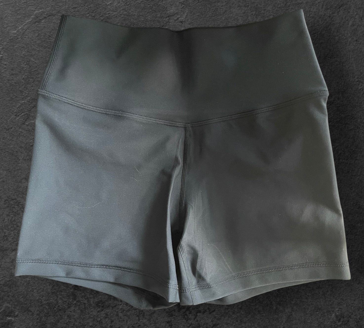 Black Hybrid Shorts No Pockets