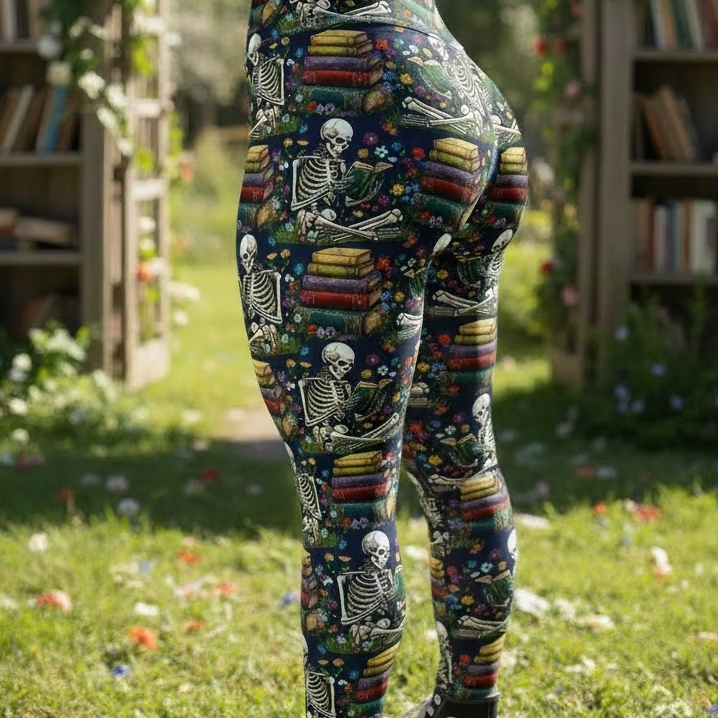 A Good Read 28" Medium ROK leggings Flex