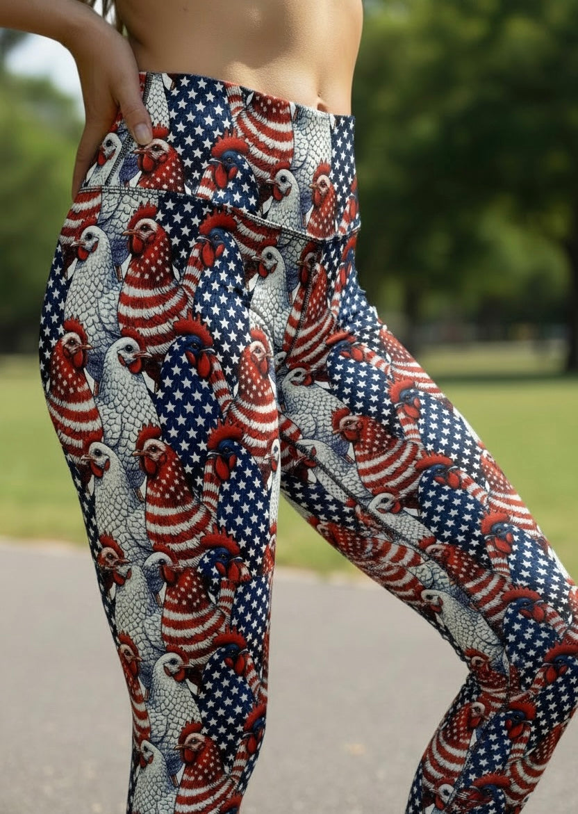 Americluckers ROK Leggings With Pockets