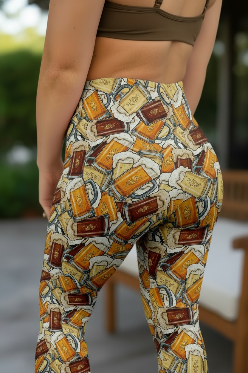 Happy Hour ROK Leggings With Pockets