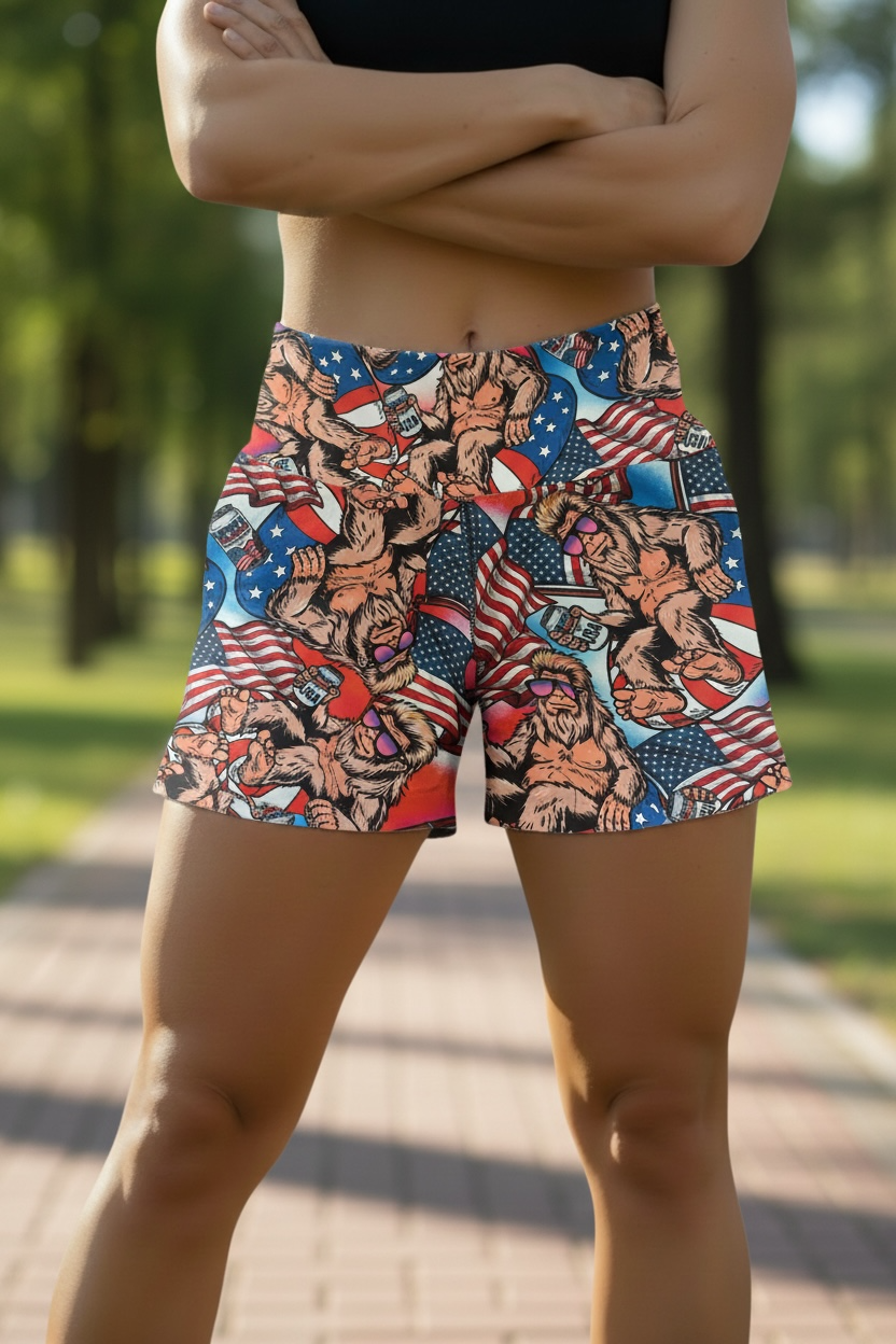 Merica Sass Yogi Short