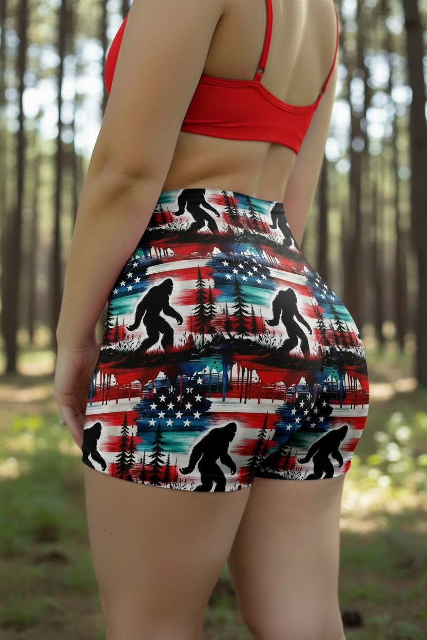 Sassy USA V NFS Shorts With Pockets