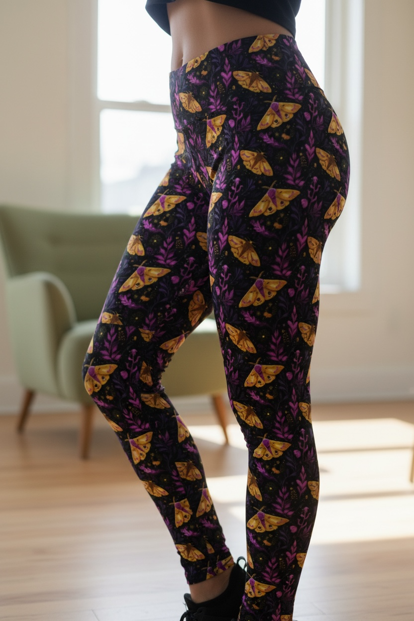 Yellow Moth ROK Leggings No Pockets