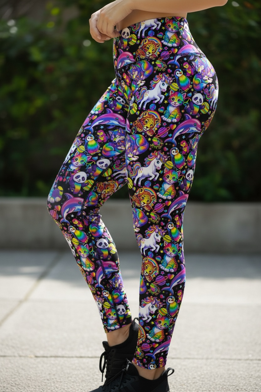 90’s Nostalgia ROK Leggings No Pockets