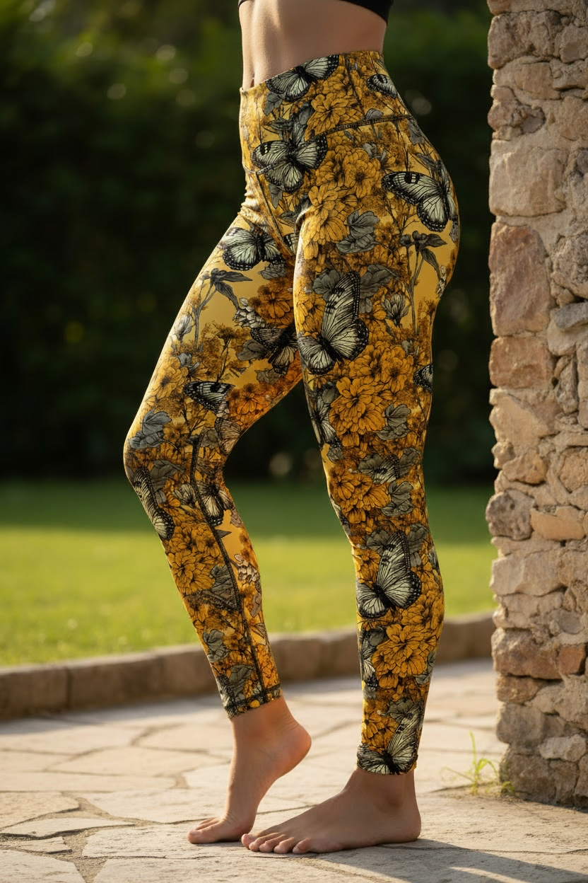 Butterfly ROK Leggings No Pockets