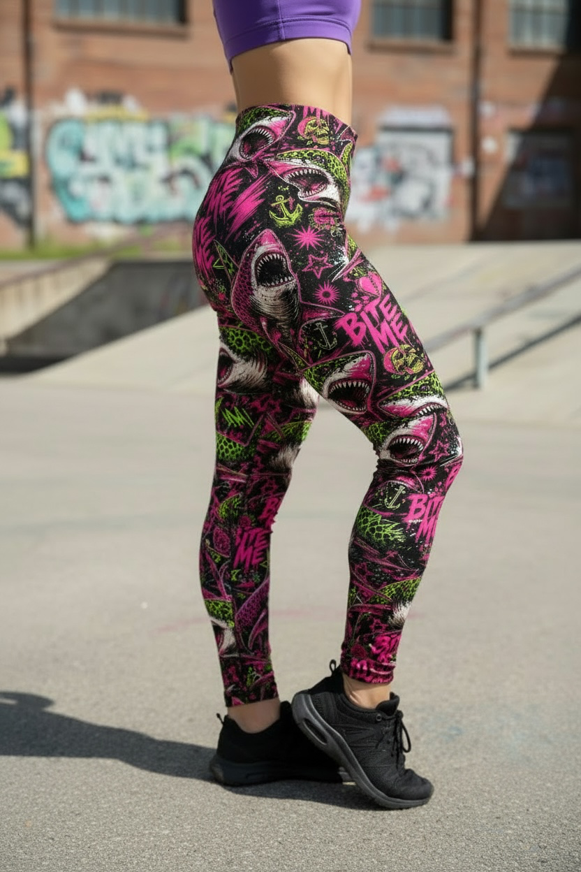 Bite Me ROK Leggings With Pockets