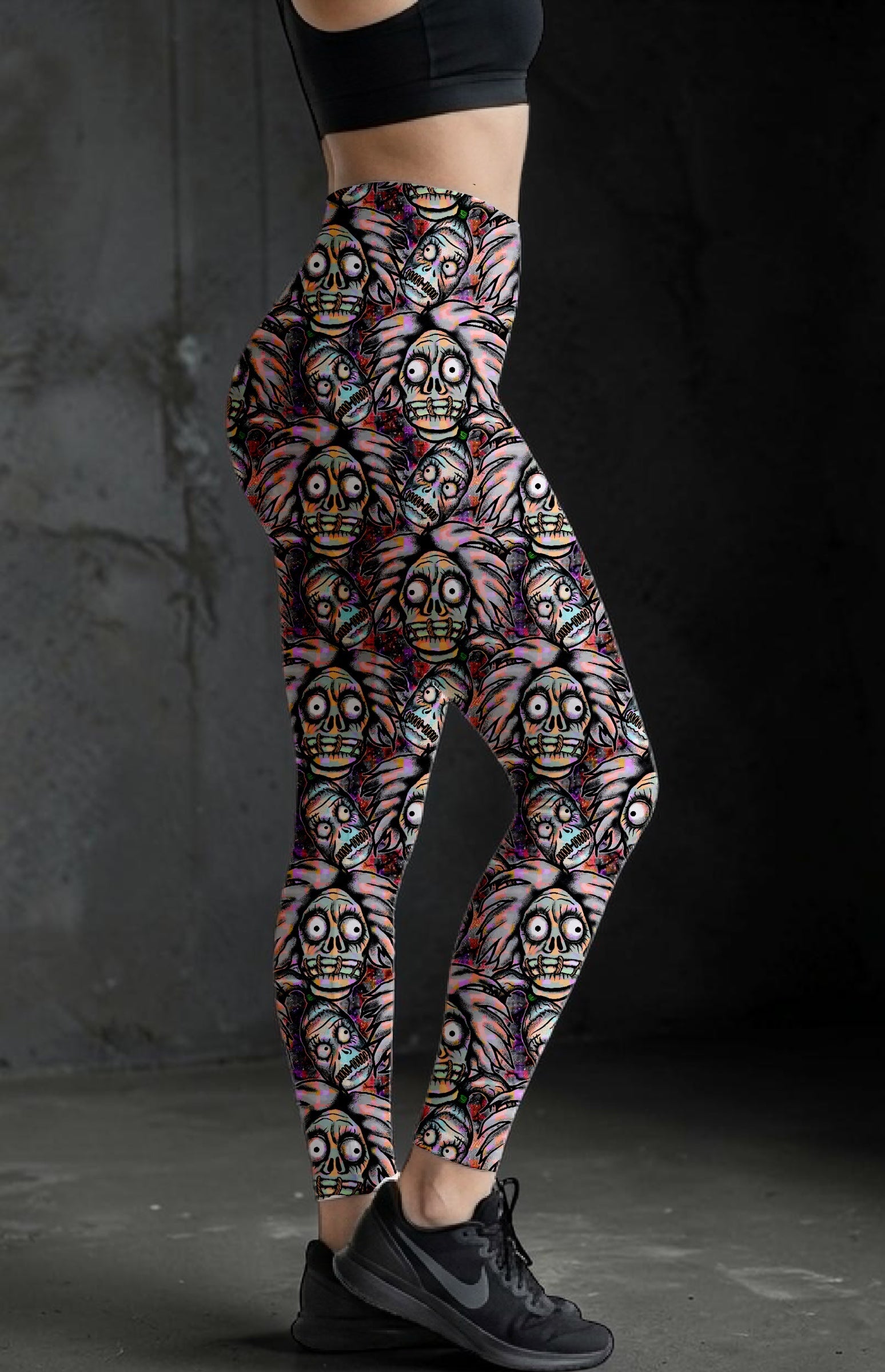 Pink Head Shrinker ROK Leggings With Pockets