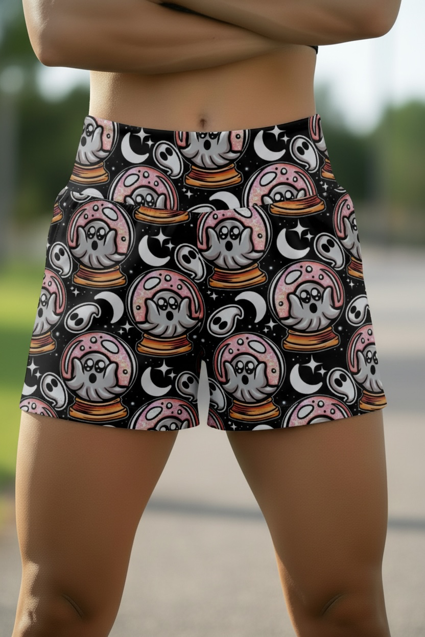 Crystal Ball Boo Yogi Short