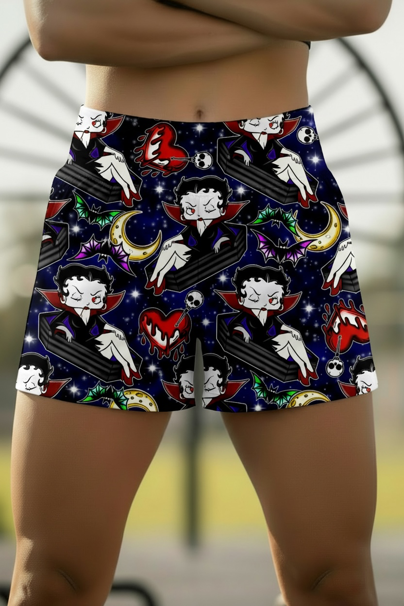 Vampy Boop Yogi Short