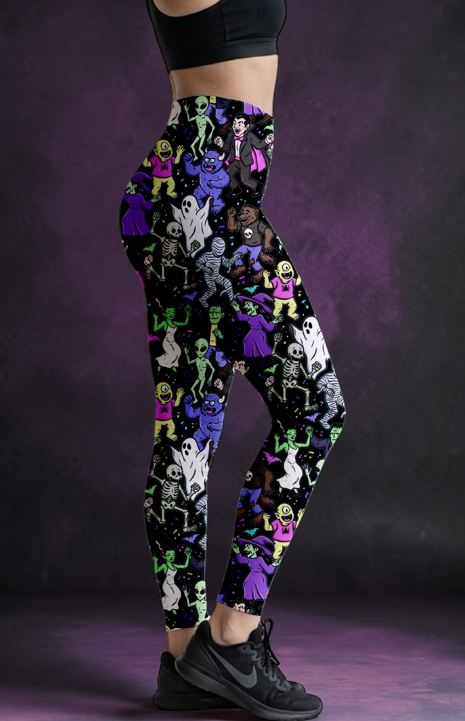 Monster Dance ROK Leggings With Pockets