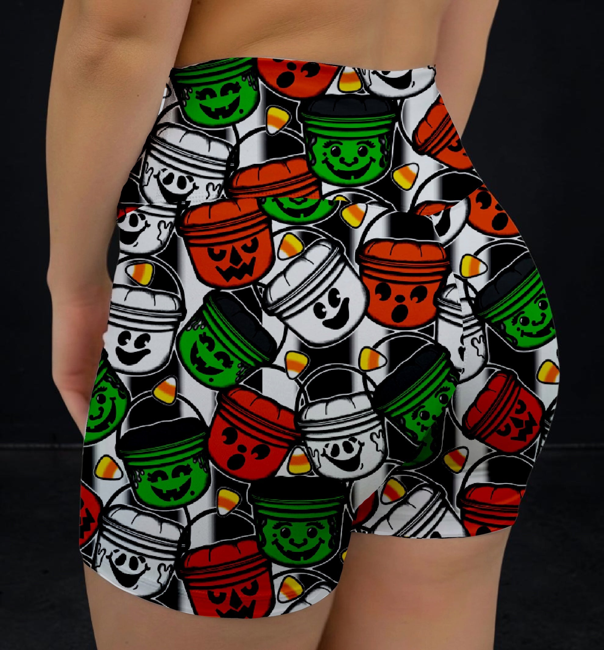 Trick O’ Treat Pails Hybrid Shorts With Pockets