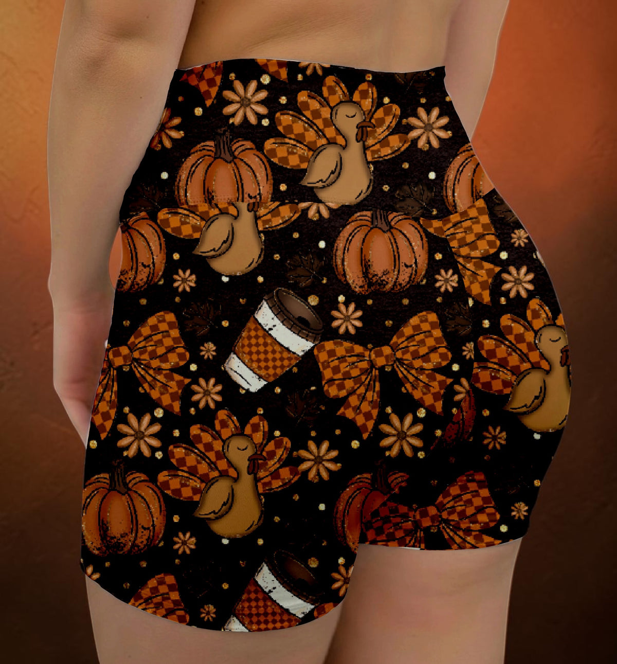 Fall Things Hybrid Shorts With Pockets