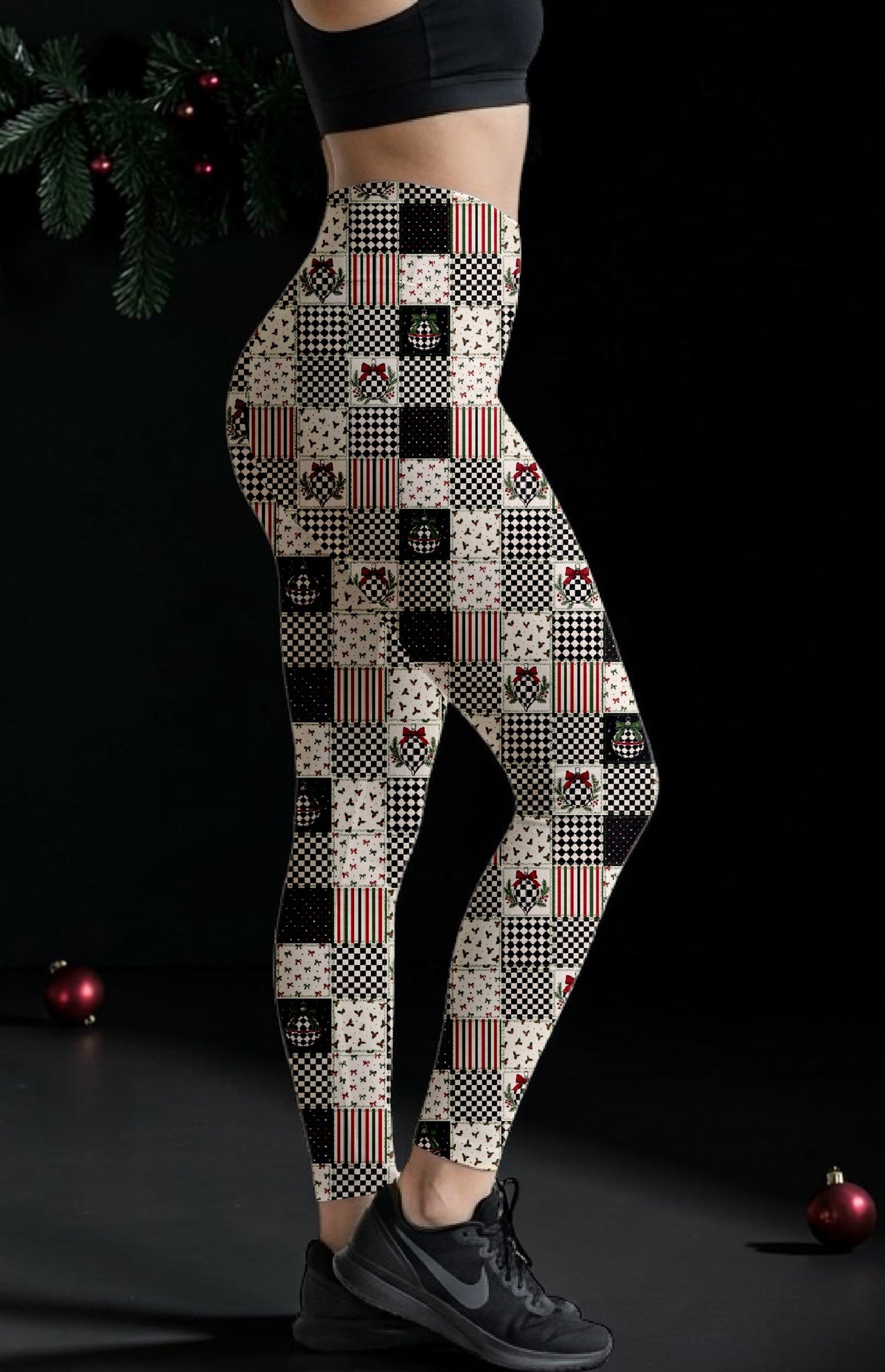 Winter Patches ROK Leggings No Pockets