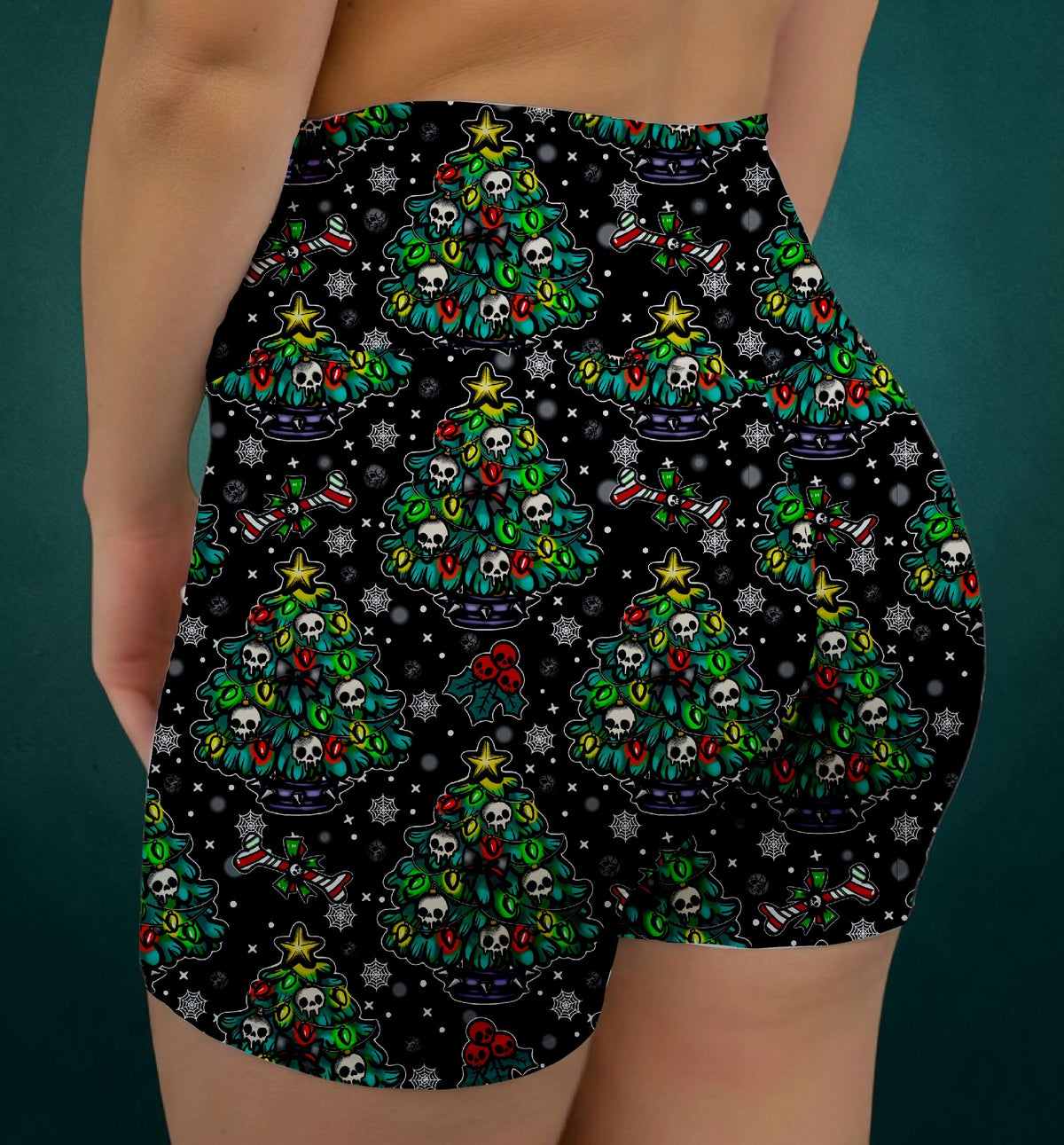Creepmas Tree Hybrid Shorts No Pockets