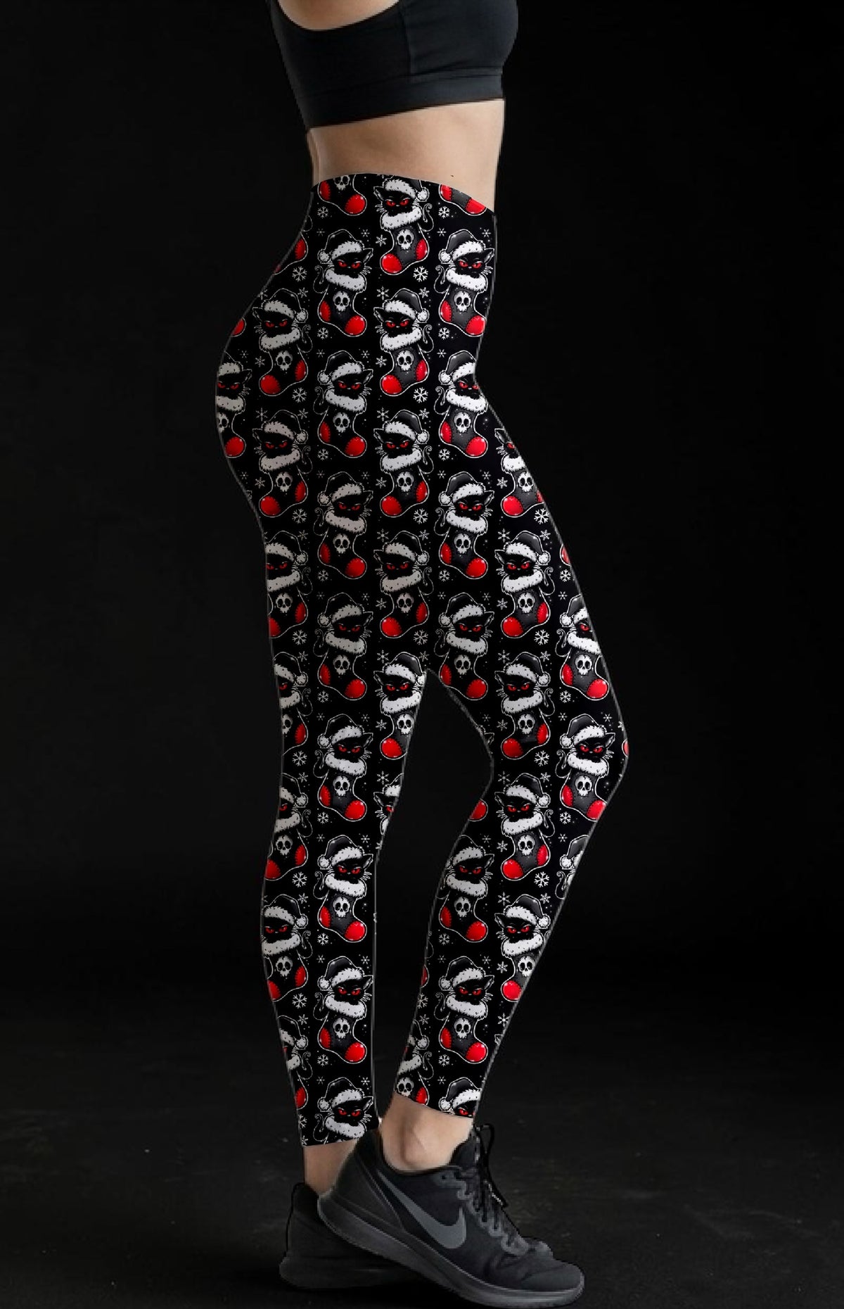 Catmas Stockings ROK Leggings With Pockets