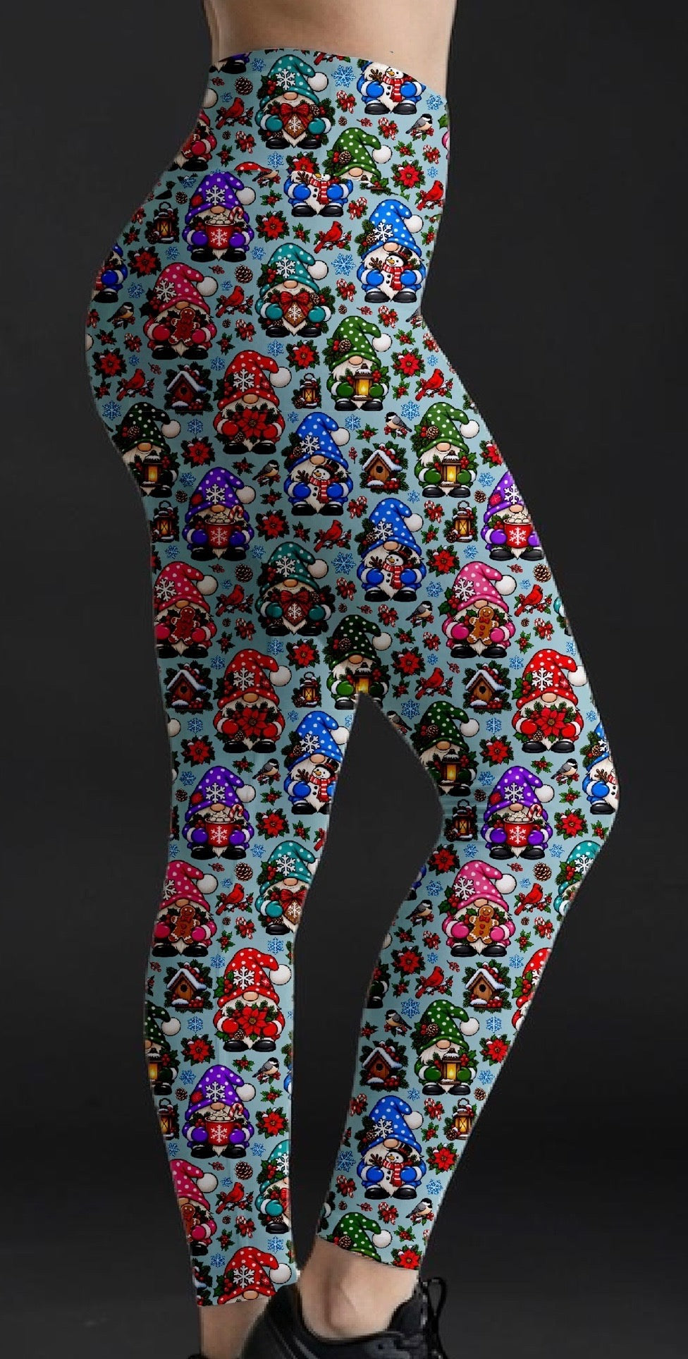 Winter Gnomes ROK Leggings No Pockets